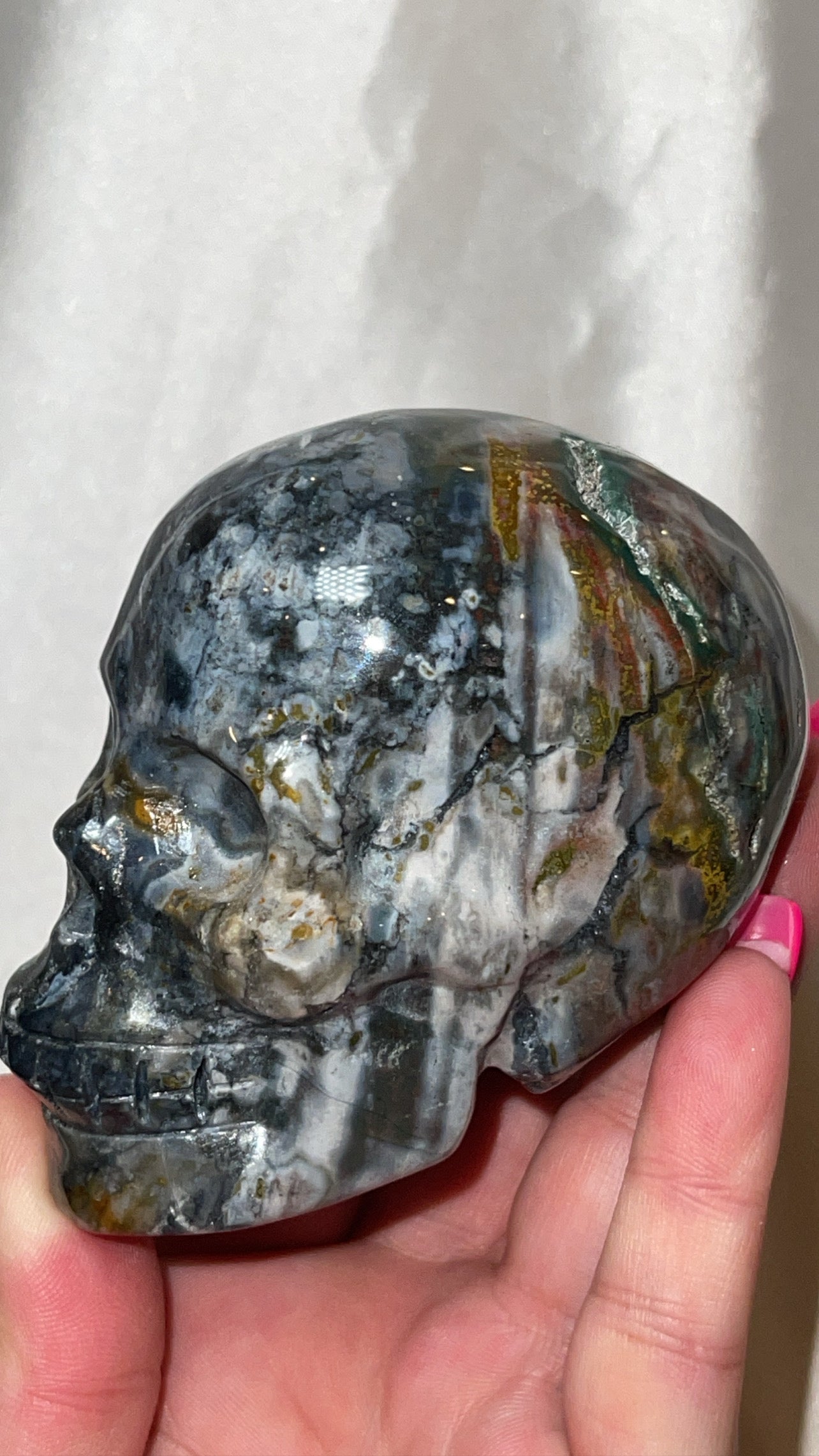 Ocean Jasper AAA Medium Skull