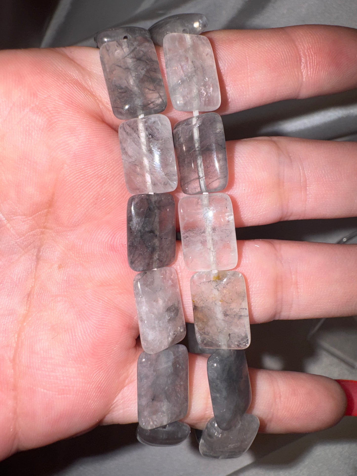 Grey Quartz AAA Bracelet