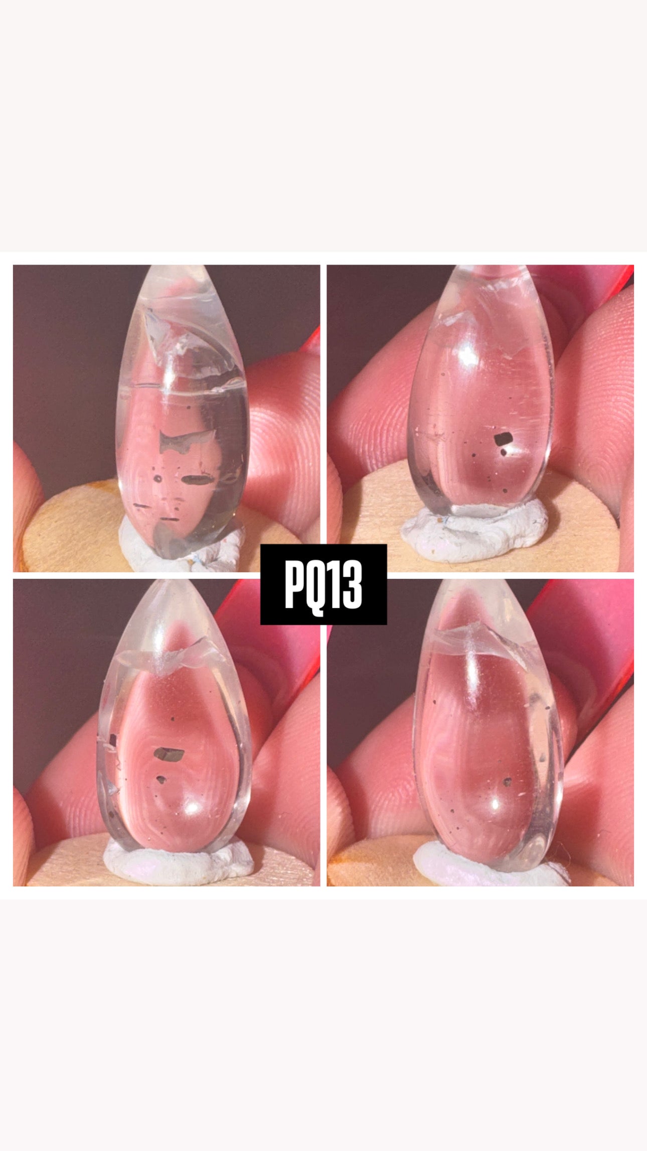 Pyrite include Quartz Rare