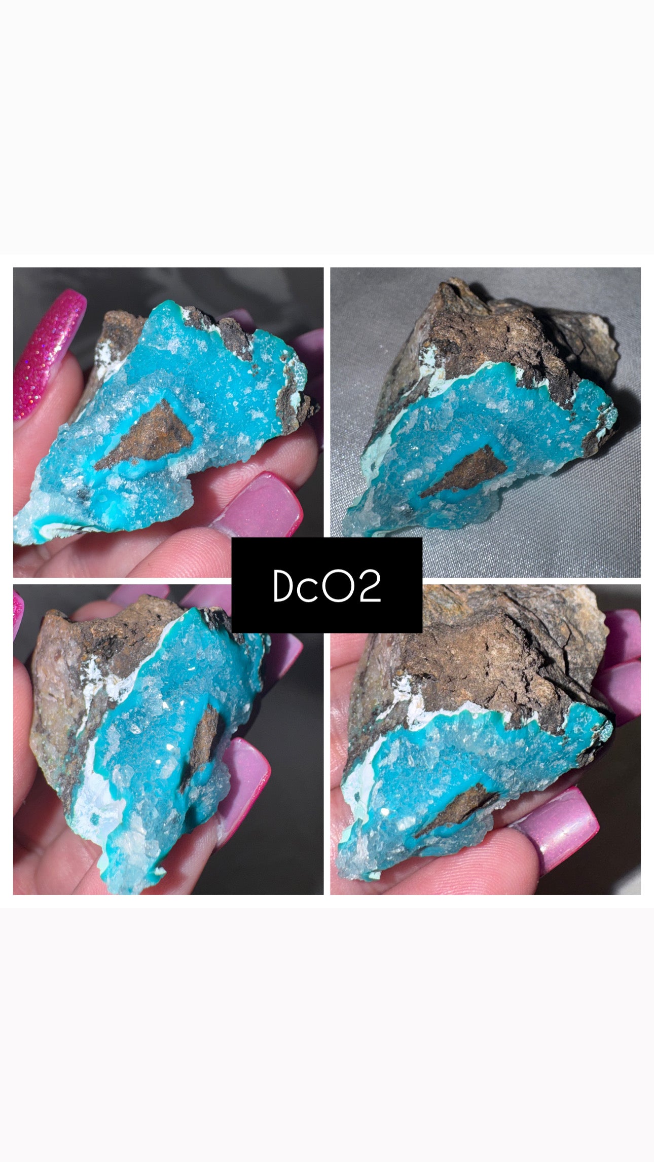 Blue Chrysocolla Specimen