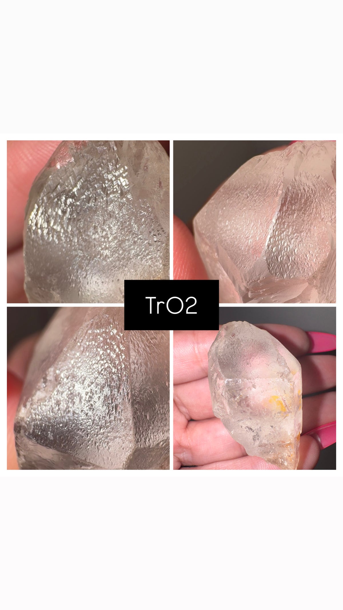 Trigonic Record Keeper Quartz Point RARE