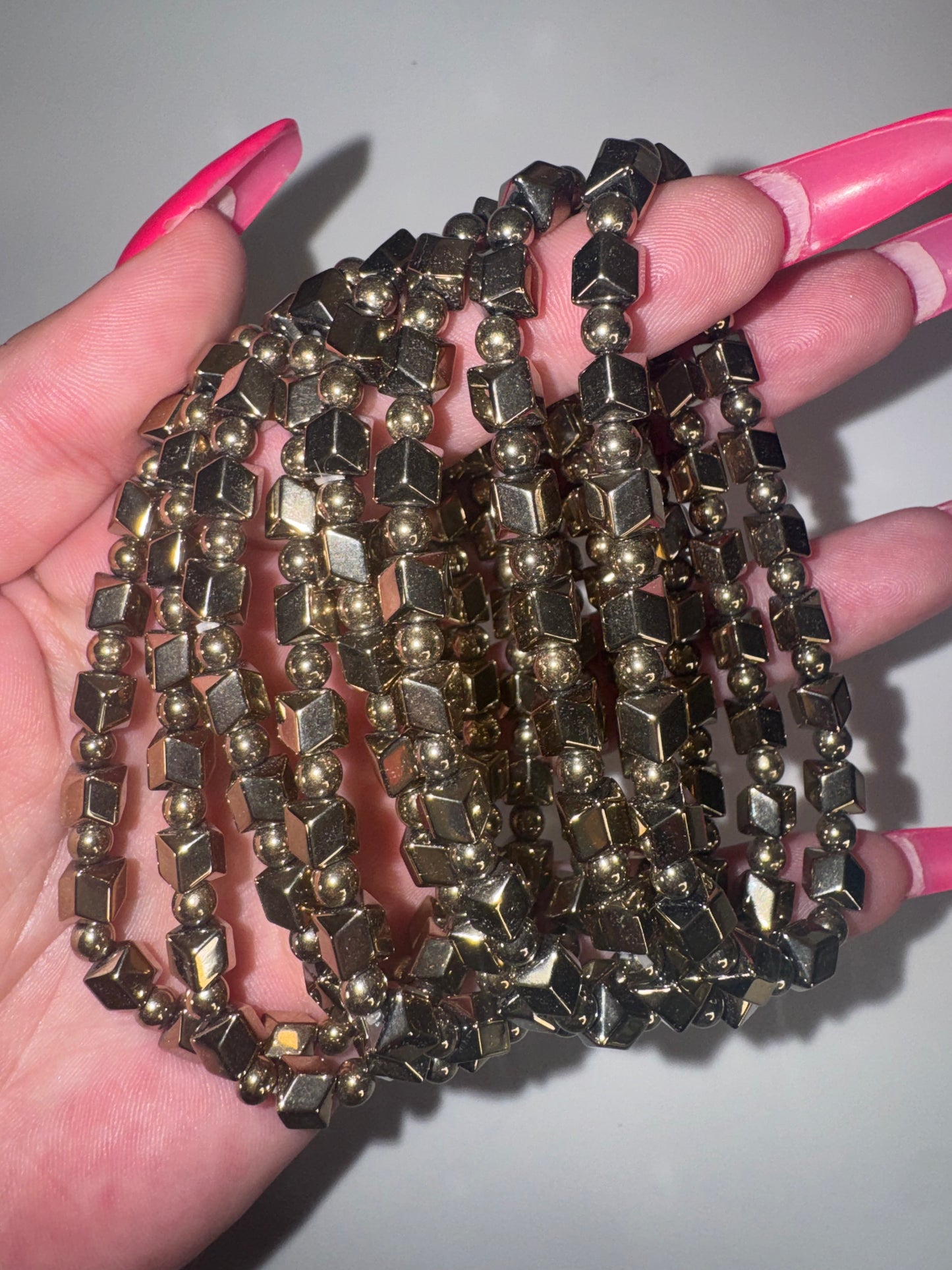 Pyrite Bracelet (6mm)