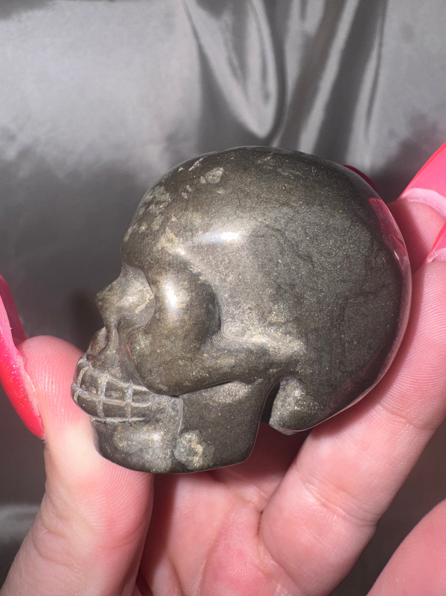 Pyrite Skull (Last one!)