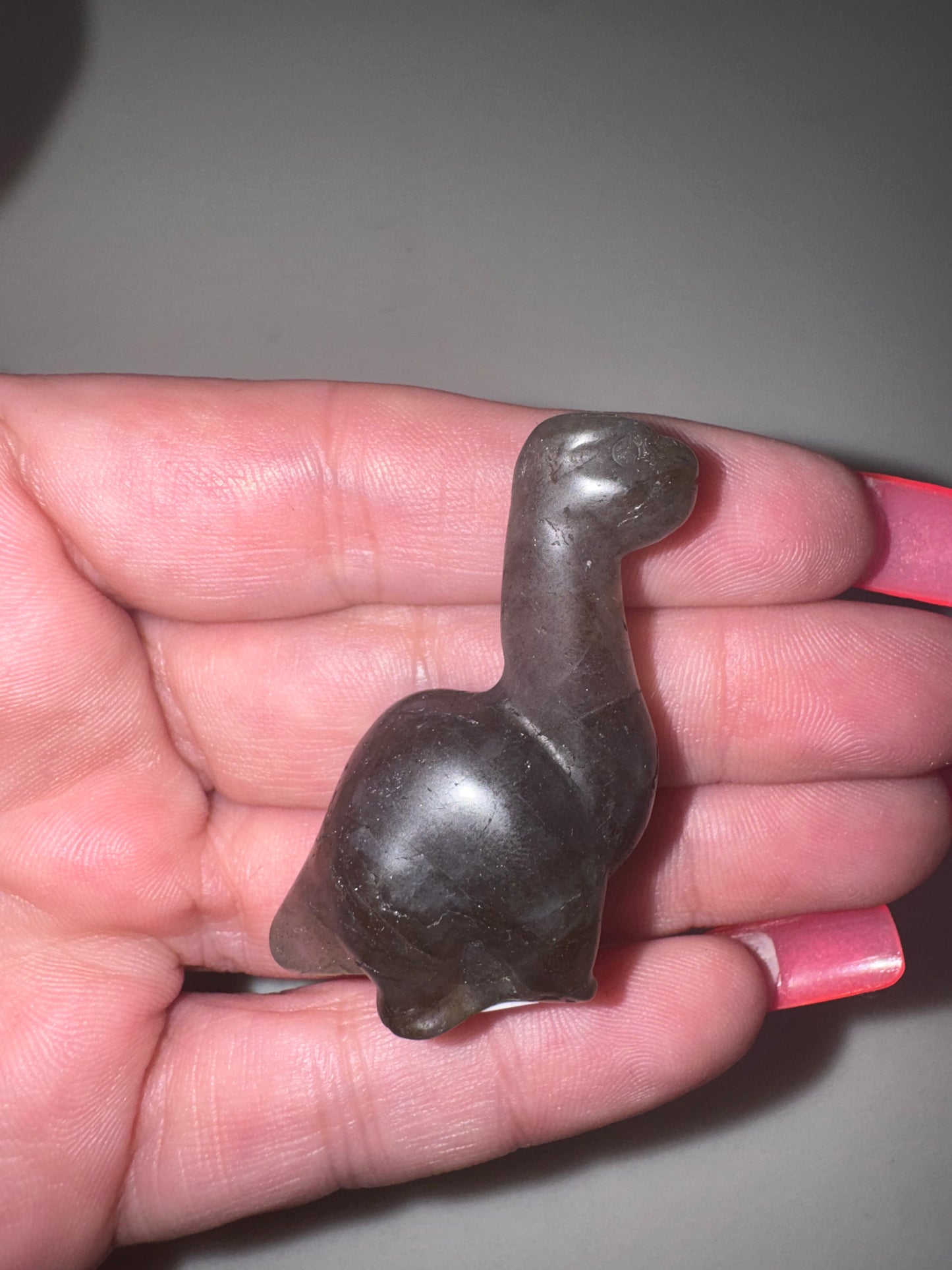 Crystal Small Dinosaur Carving