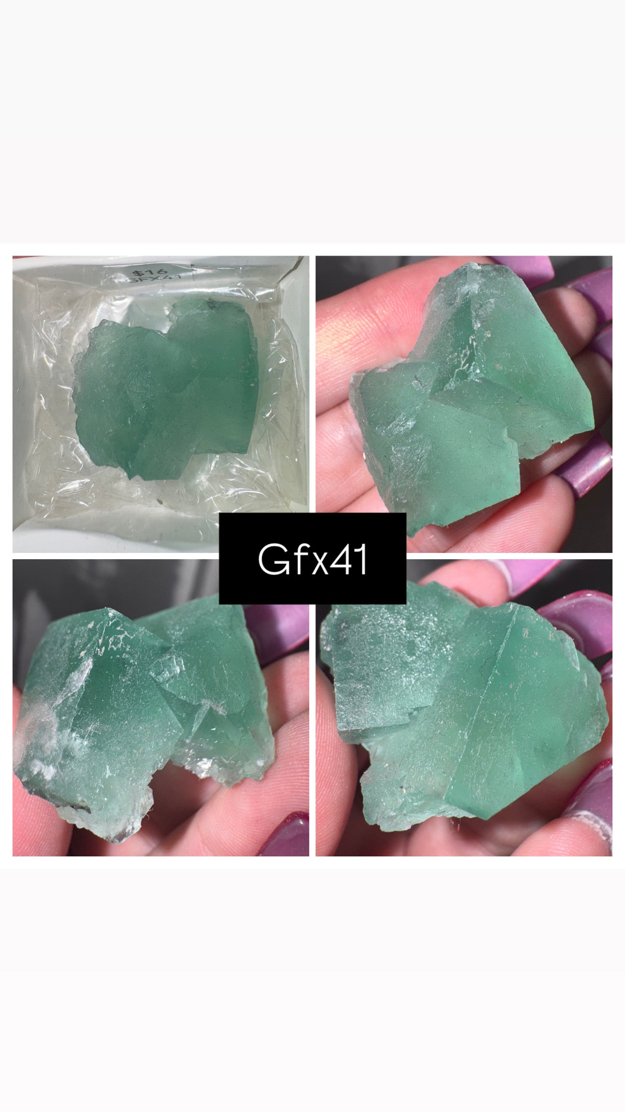 Green Cubic Fluorite Specimen