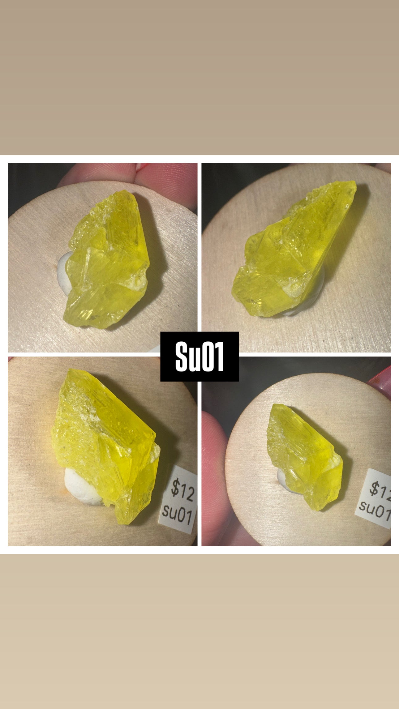 Sulphur Crystal
