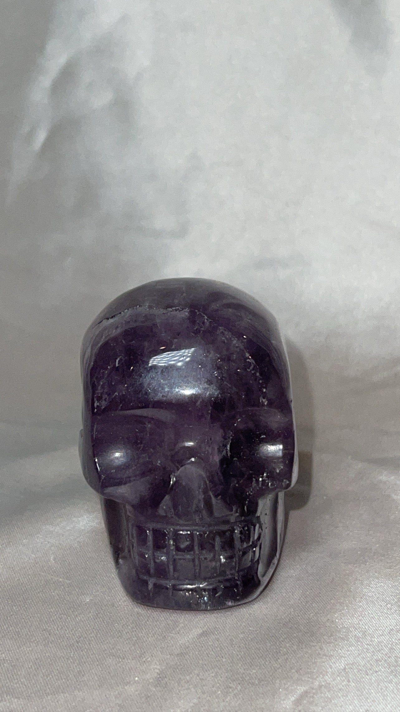 Amethyst AA Master Carved Skull