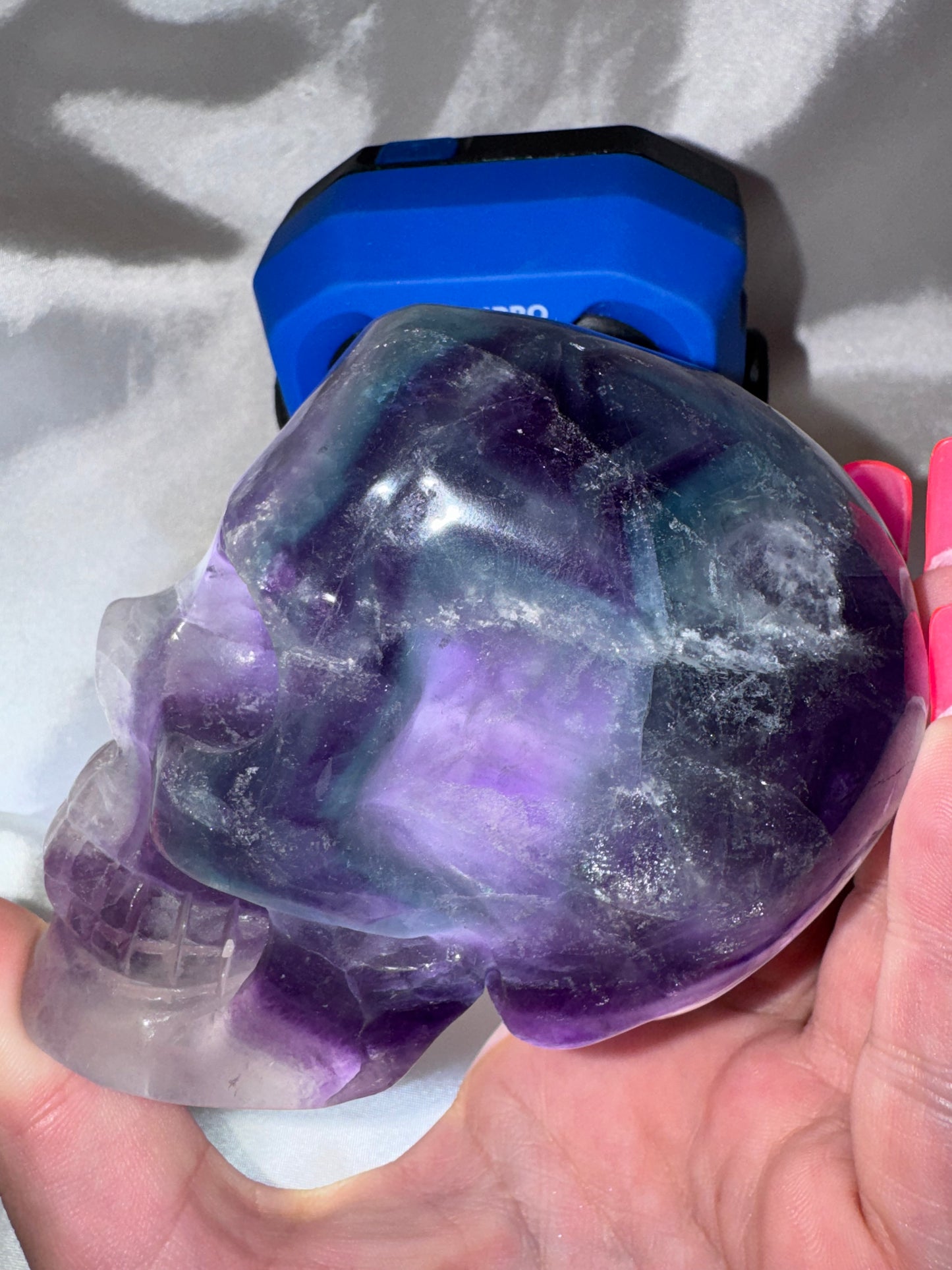 Fluorite AAA XL Skull