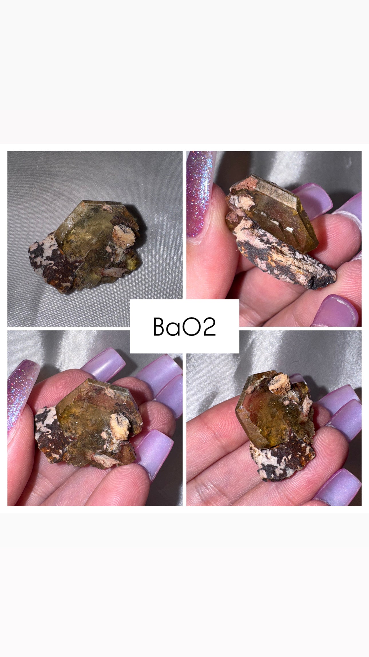 Golden Barite Specimen