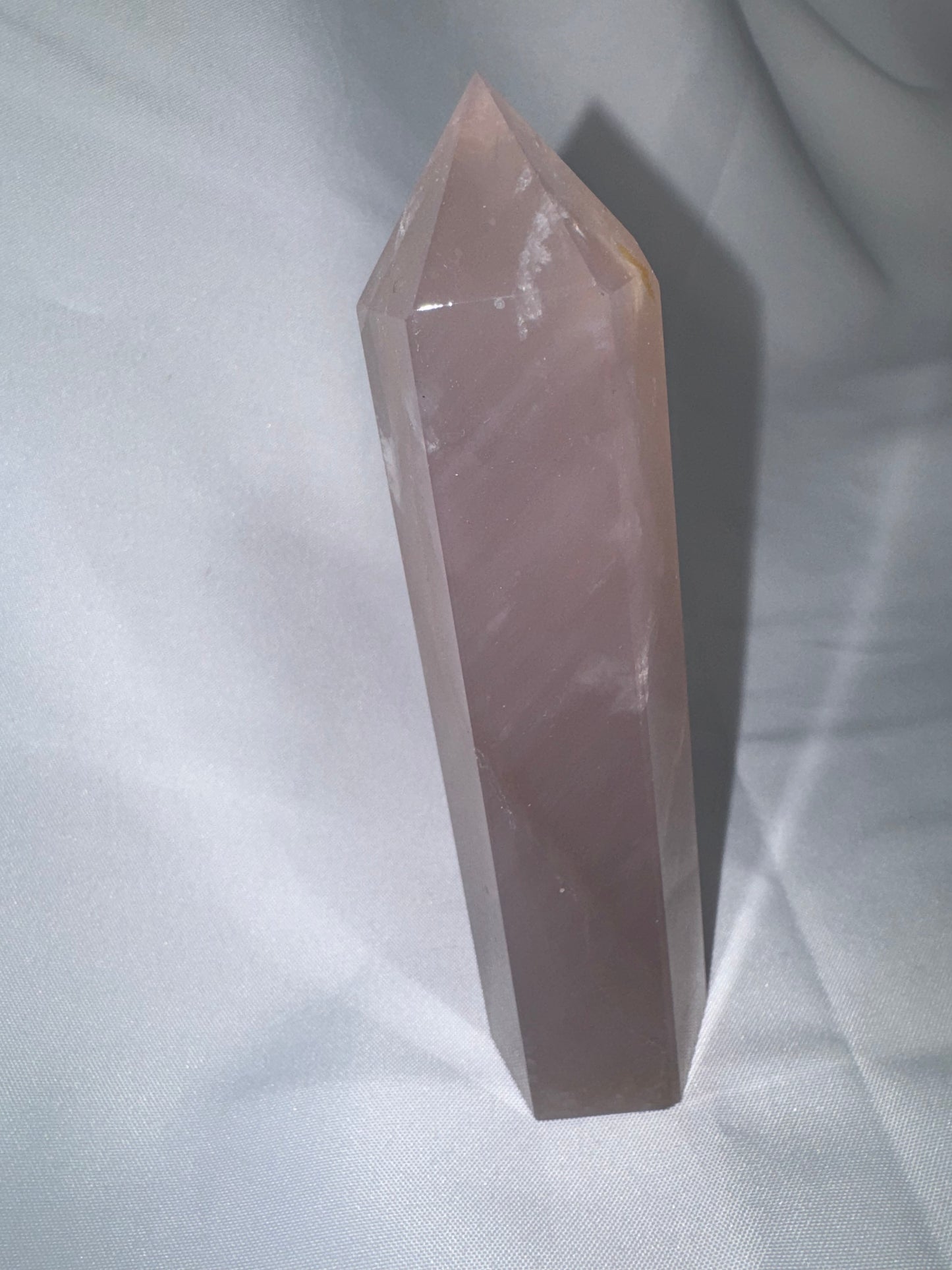 Lavender Rose Quartz AAA Large Tower