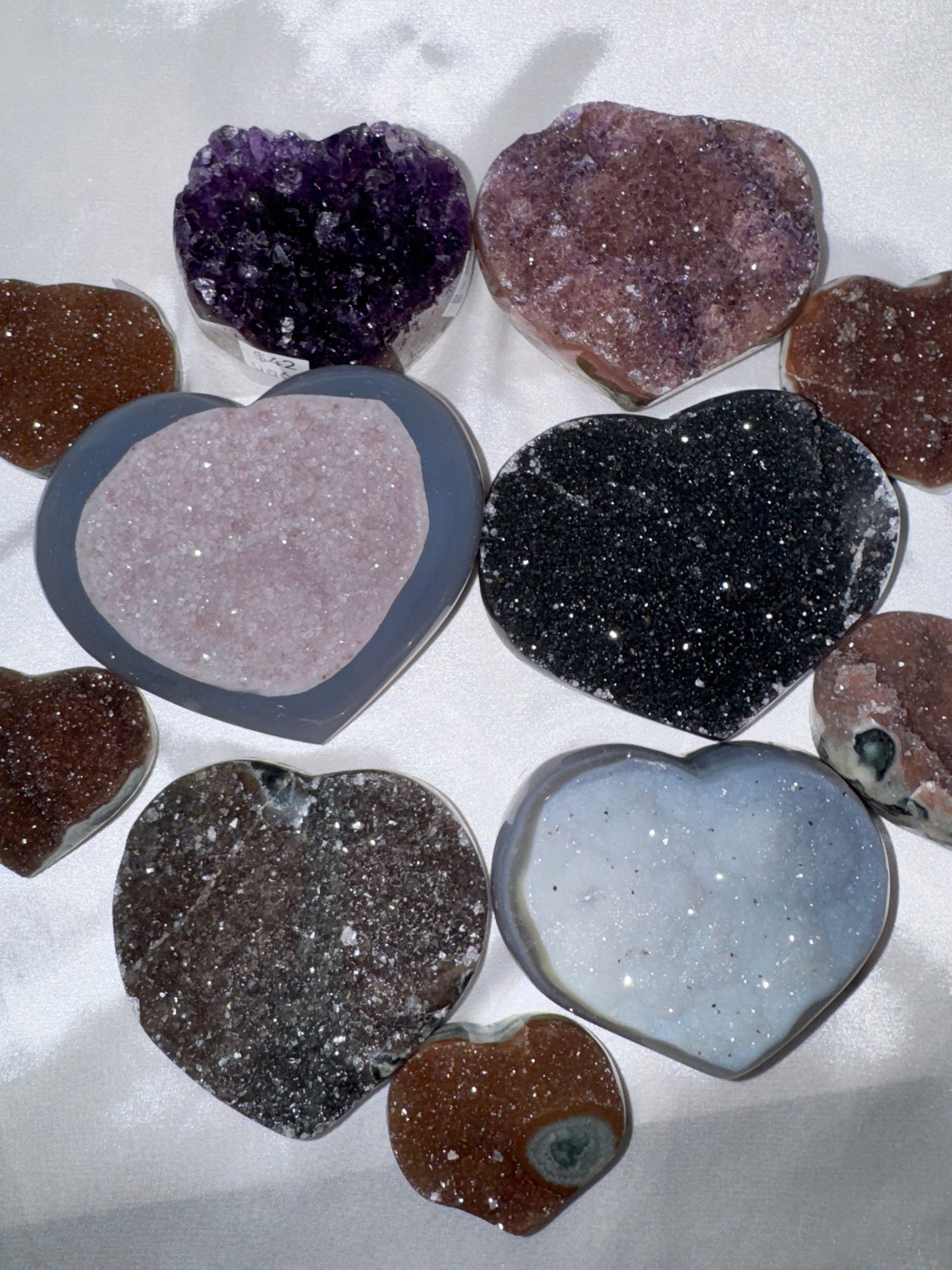 Uruguay Amethyst Heart