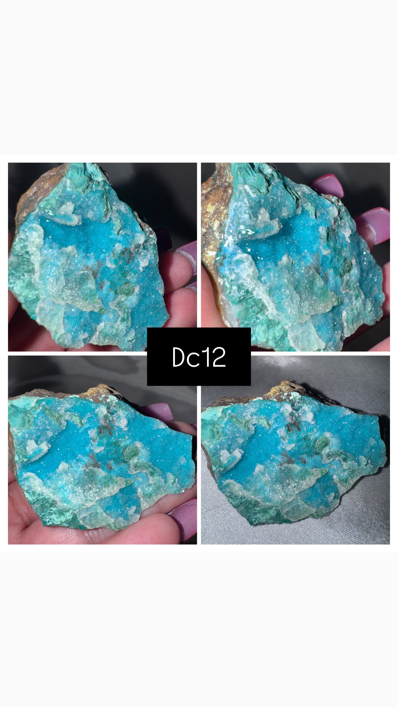Blue Chrysocolla Specimen