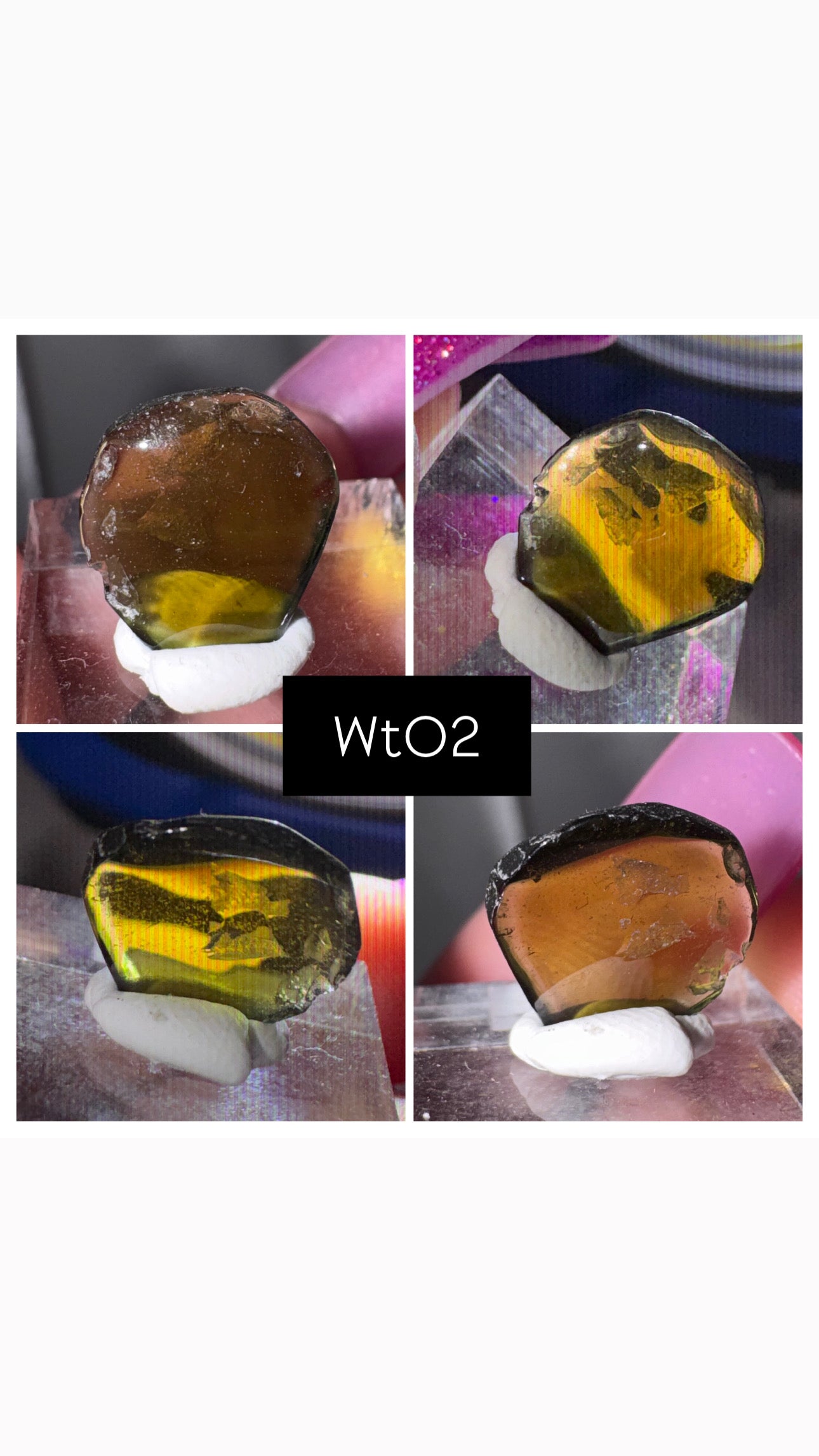 Watermelon Tourmaline Slice