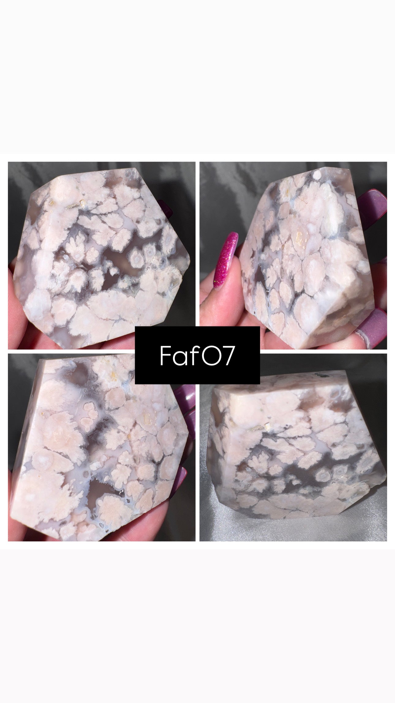 Flower Agate AA Freeform