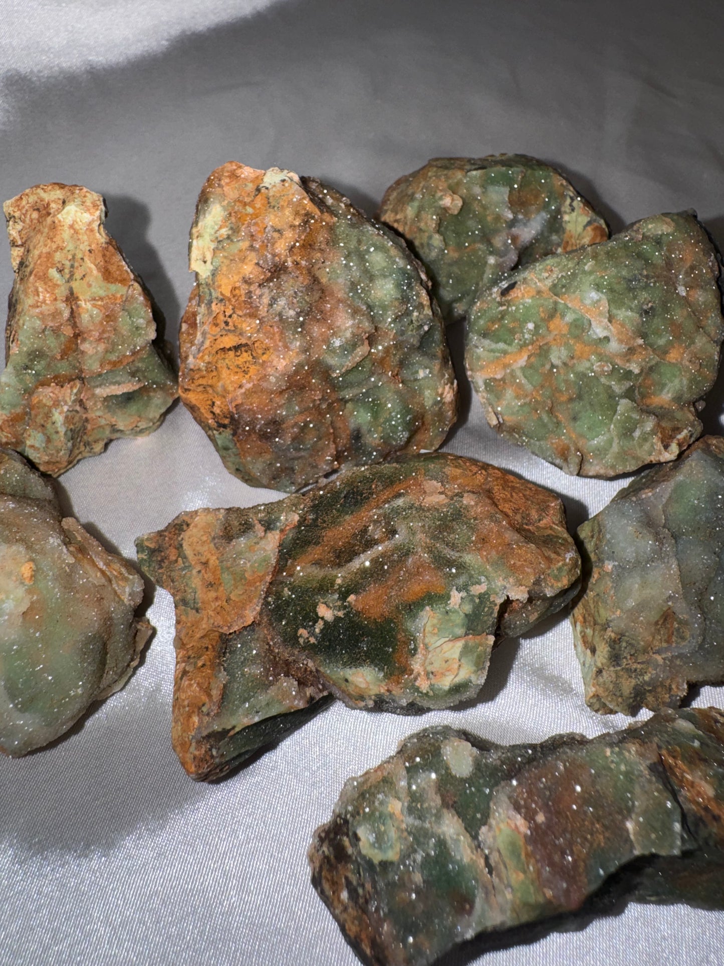 Druzy Chrome Chalcedony Specimen