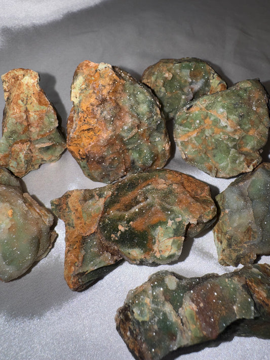 Druzy Chrome Chalcedony Specimen
