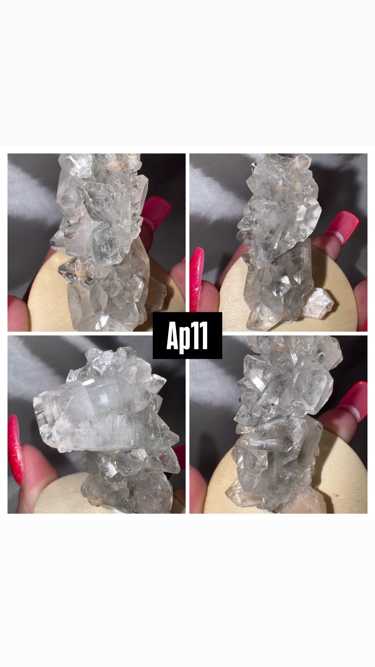 Gem Apophyllite AAA Stalachtite
