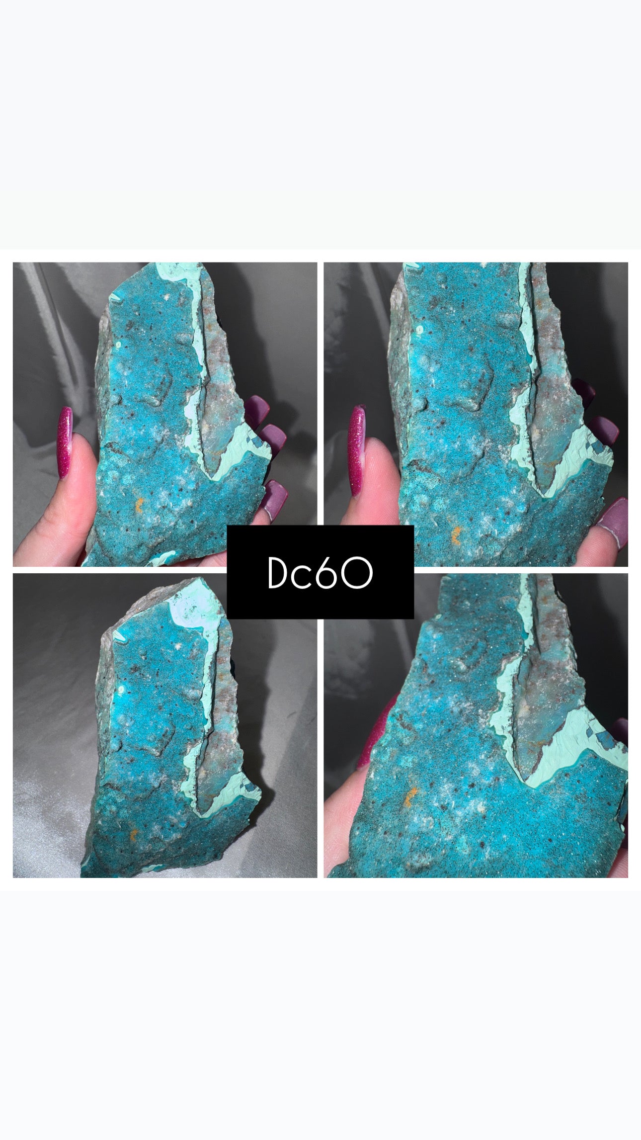 Blue Chrysocolla Specimen