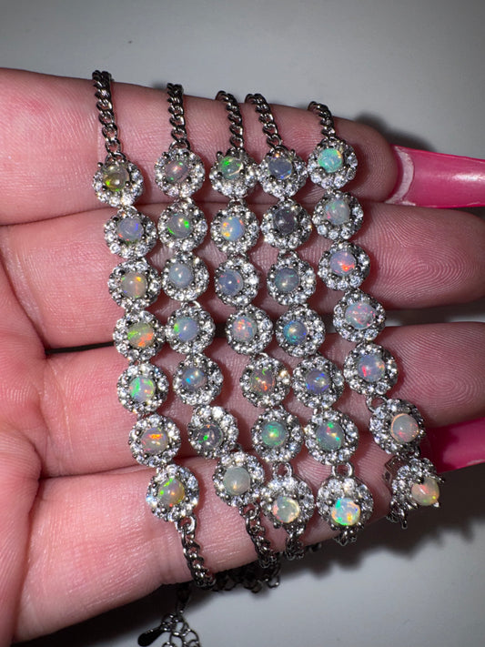 Ethiopian Welo Opal Bracelet