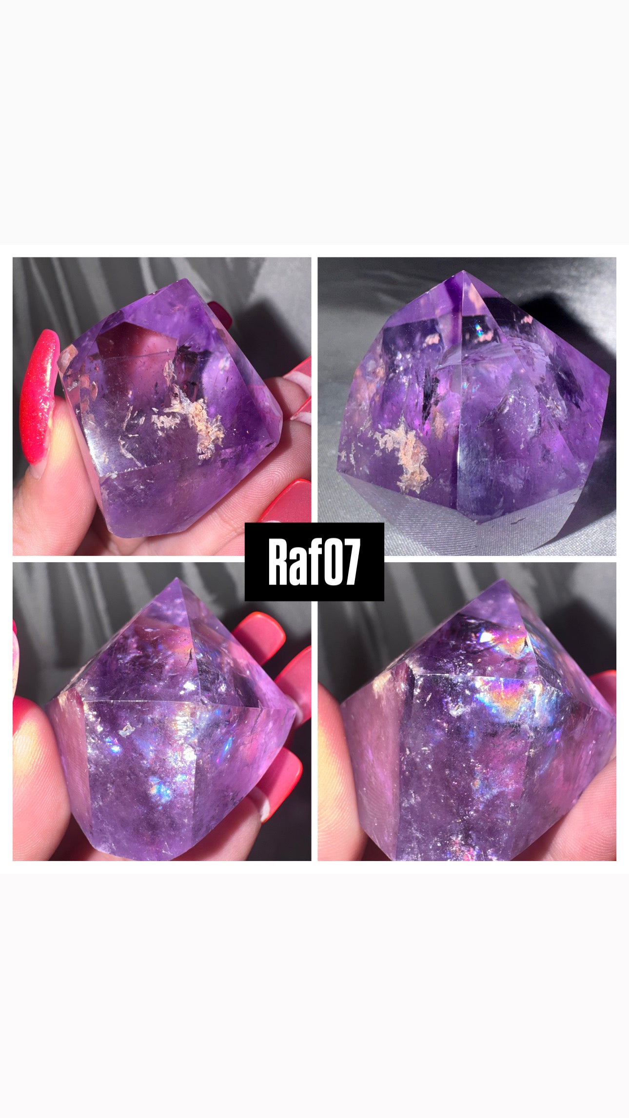 Rainbow Ametrine AAA Freeform Point