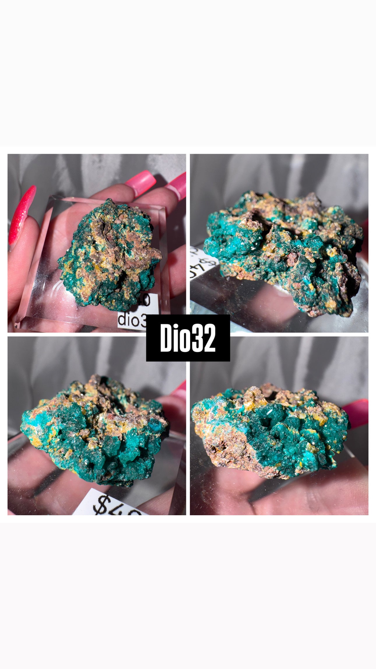 Dioptase Specimen