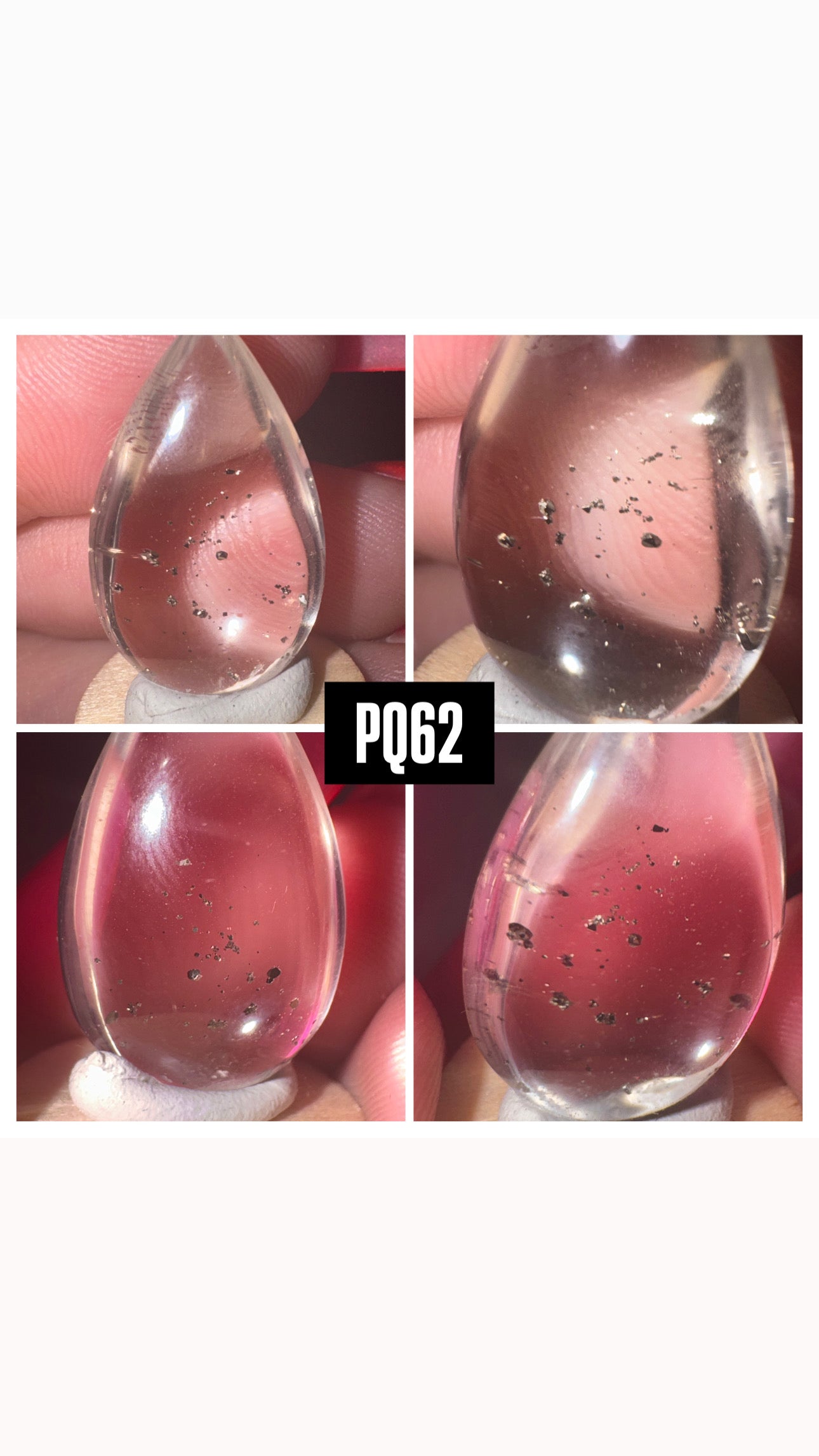 Pyrite include Quartz Rare