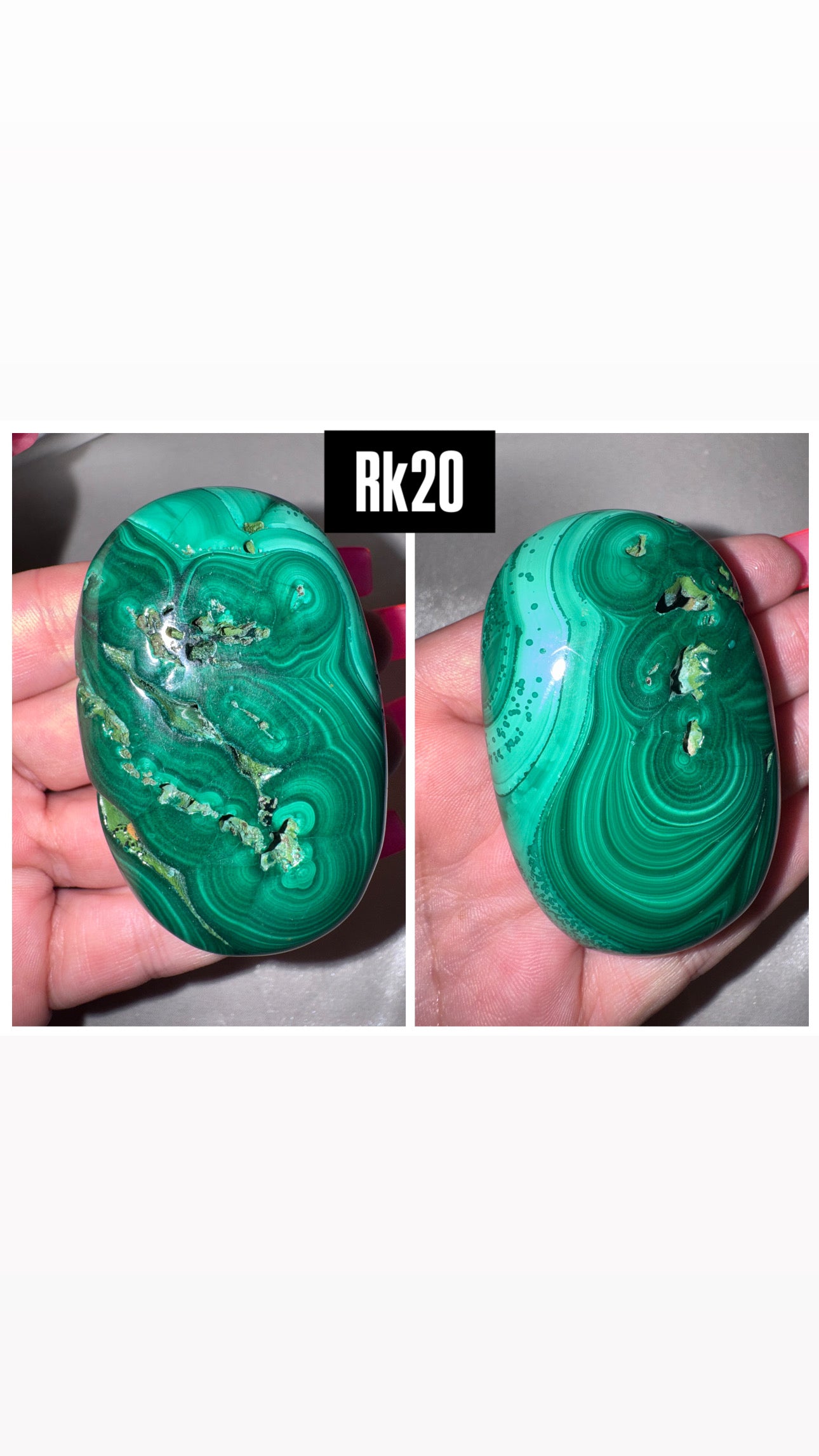 Malachite AAA Palmstone