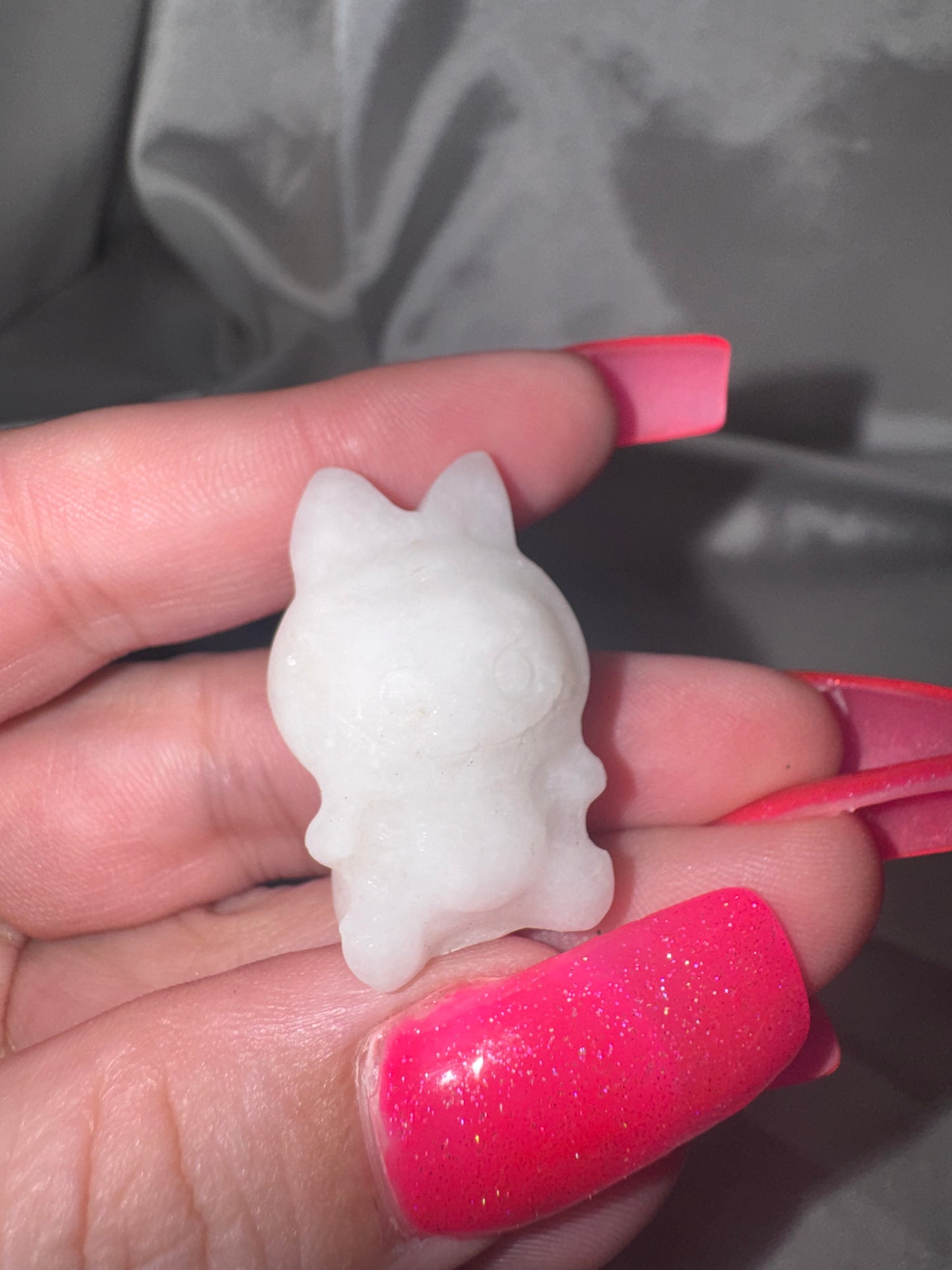 Crystal Labubu Small Carving