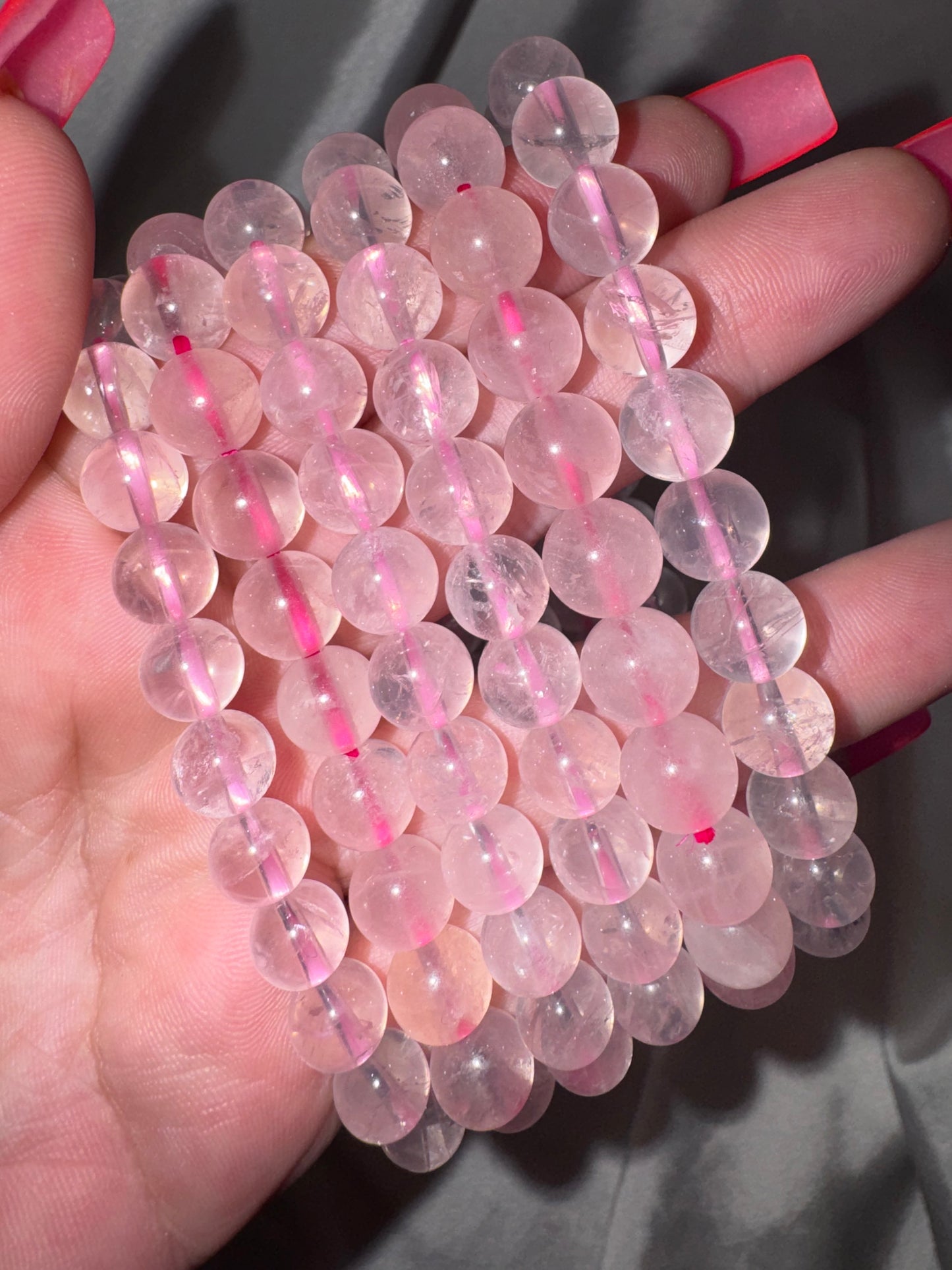 Rose Quartz 8mm Bracelet