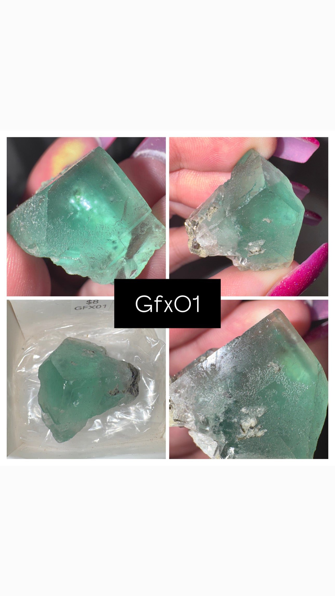 Green Cubic Fluorite Specimen