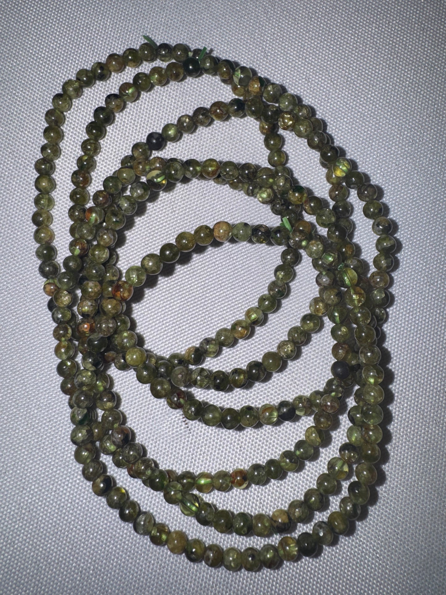 Peridot Bracelet (4mm)