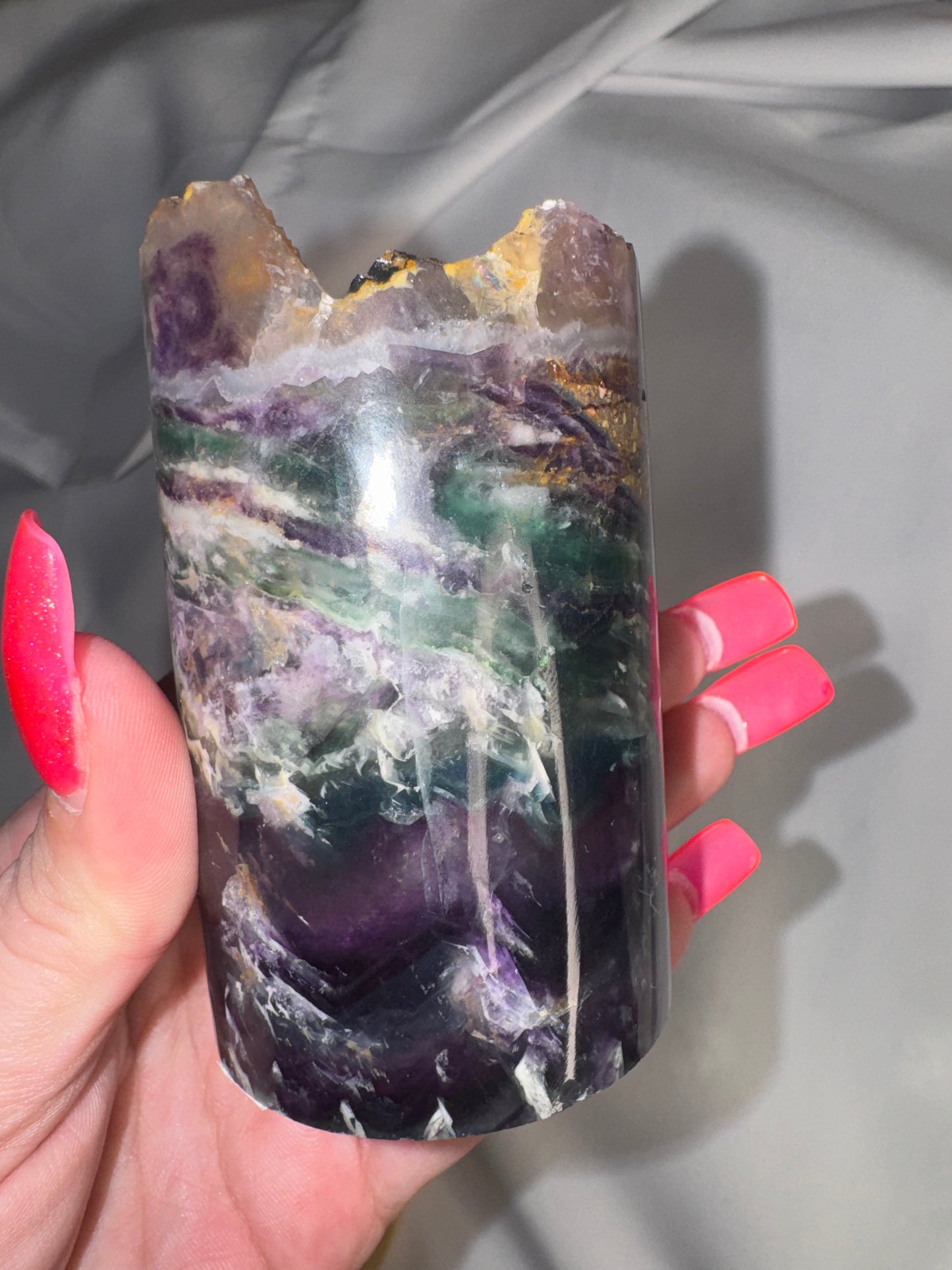 Fluorite Lamp