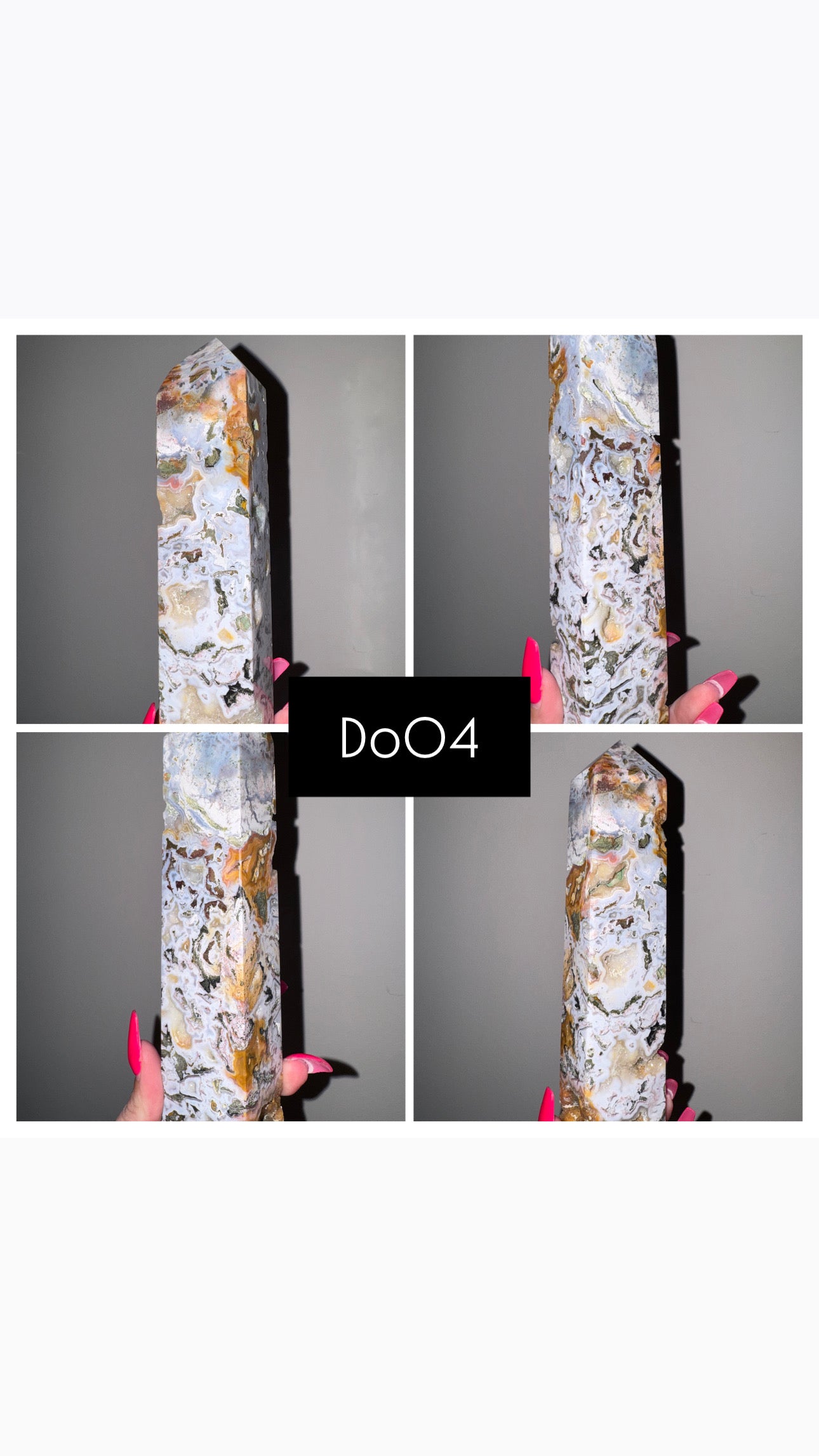 Druzy Cosmic Ocean Jasper XL Towers