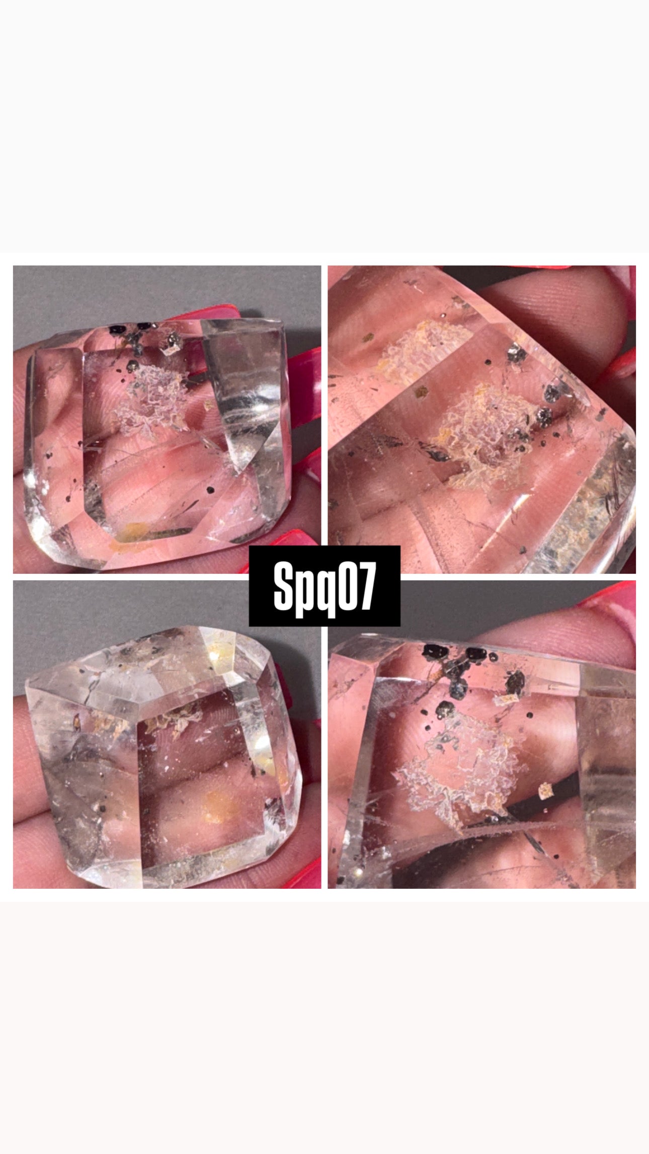 Pyrite Included Quartz Tower/Freefrom- Super Rare