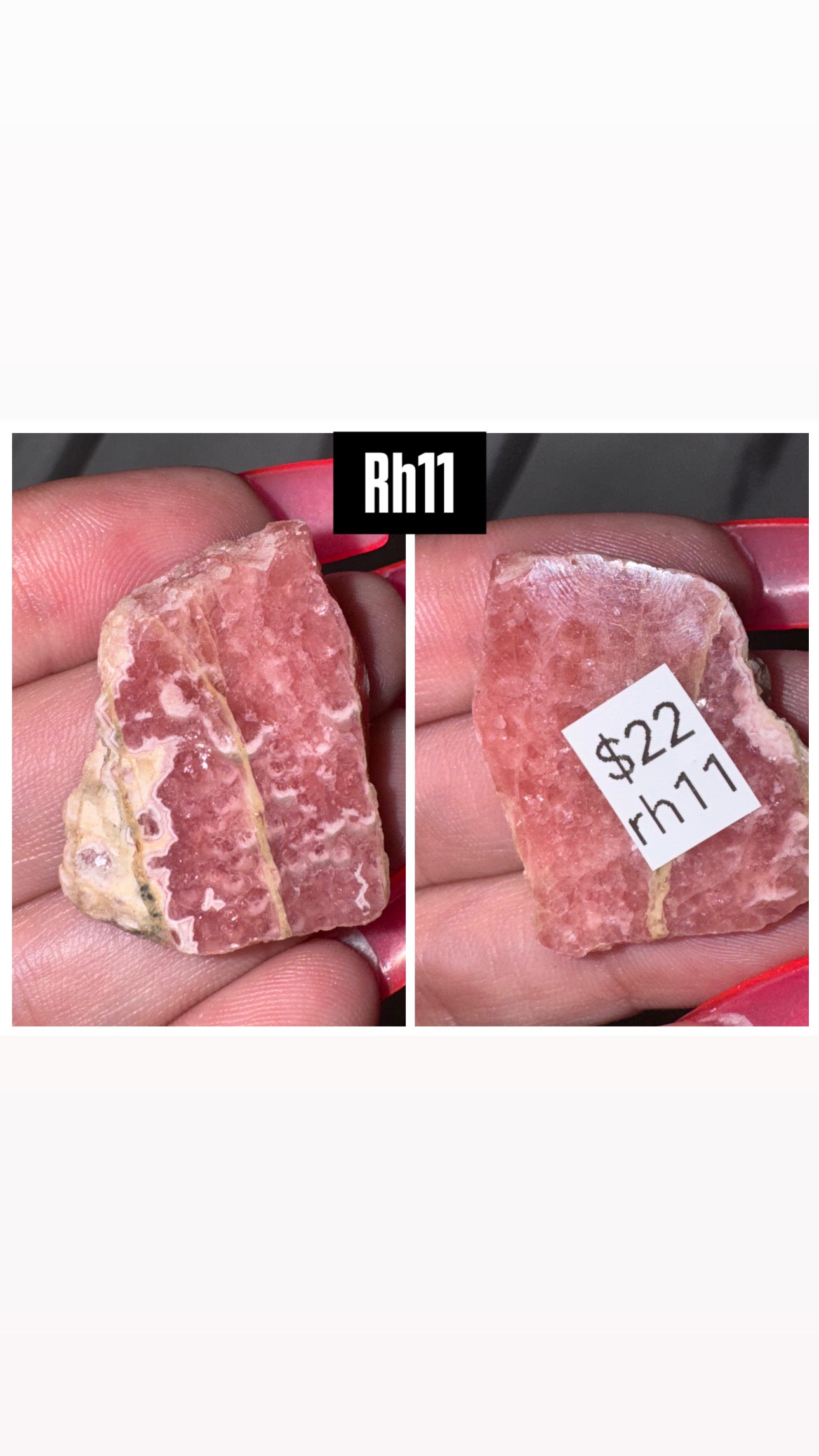 Rhodochrosite AAA Slab