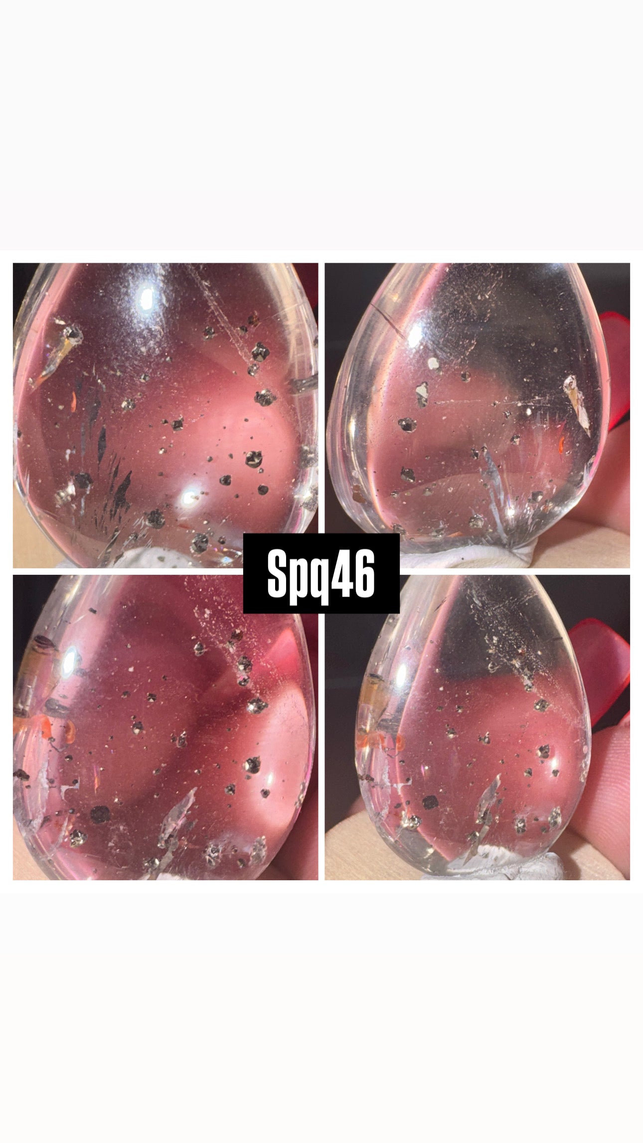 Pyrite Included Quartz-Super Rare