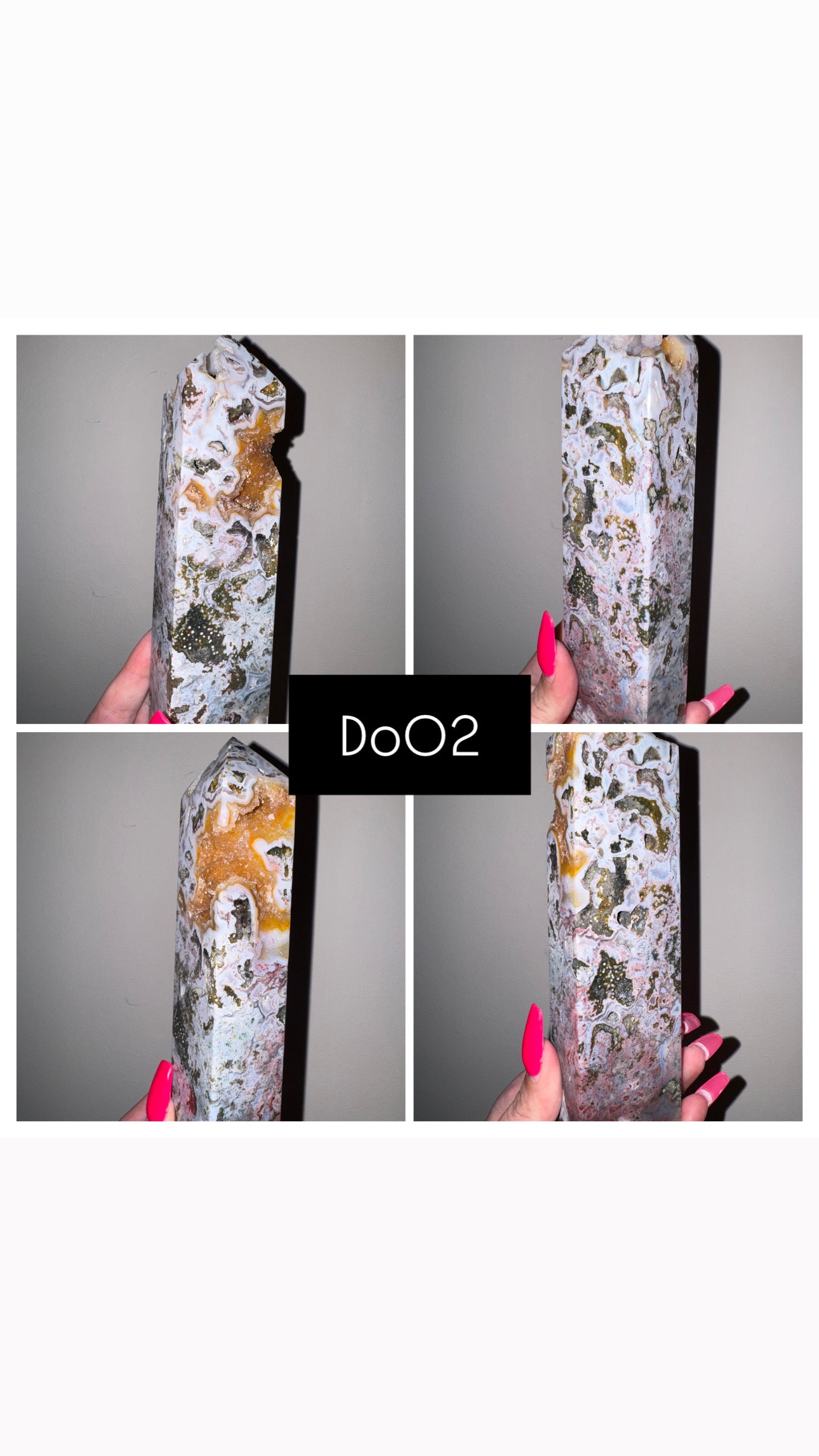 Druzy Cosmic Ocean Jasper XL Towers