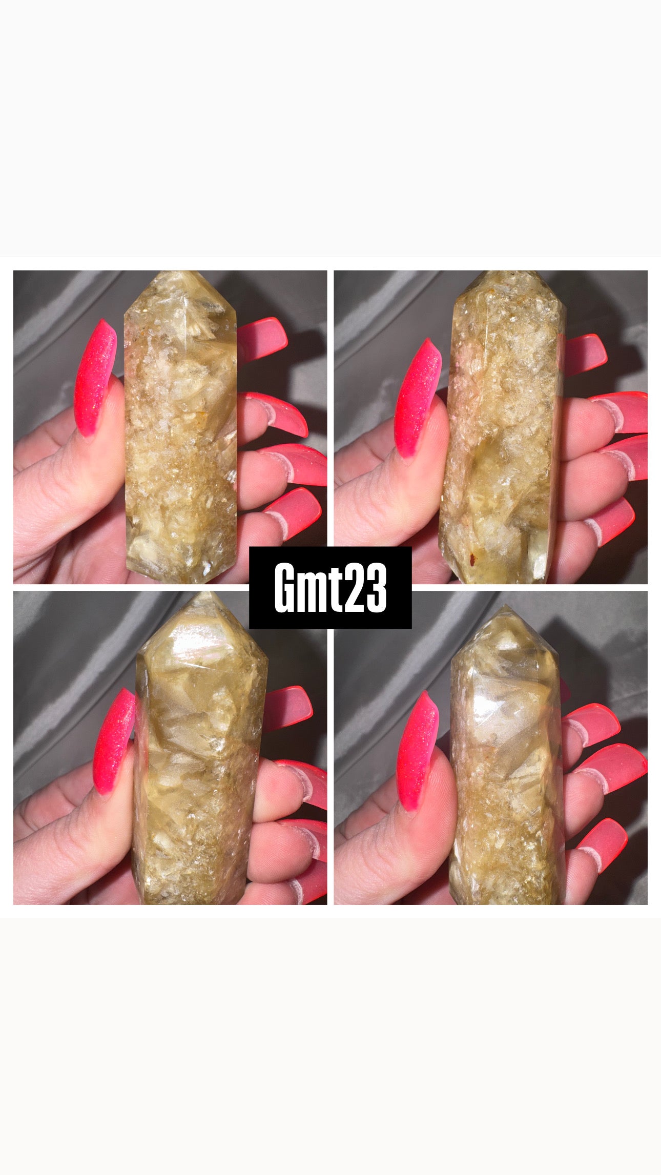 Golden Mica Muscovite Tower