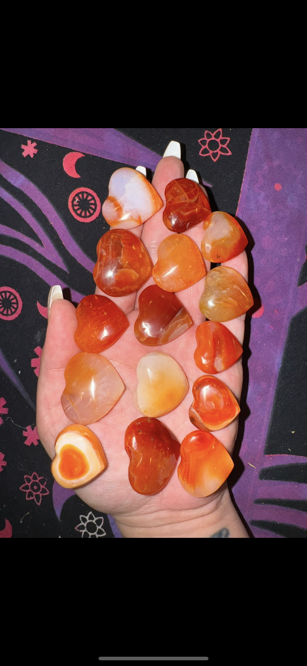 Carnelian Small Heart