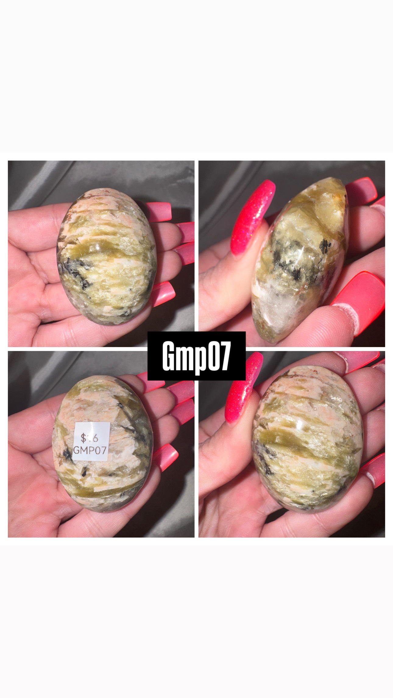 Golden Mica Muscovite Palmstone