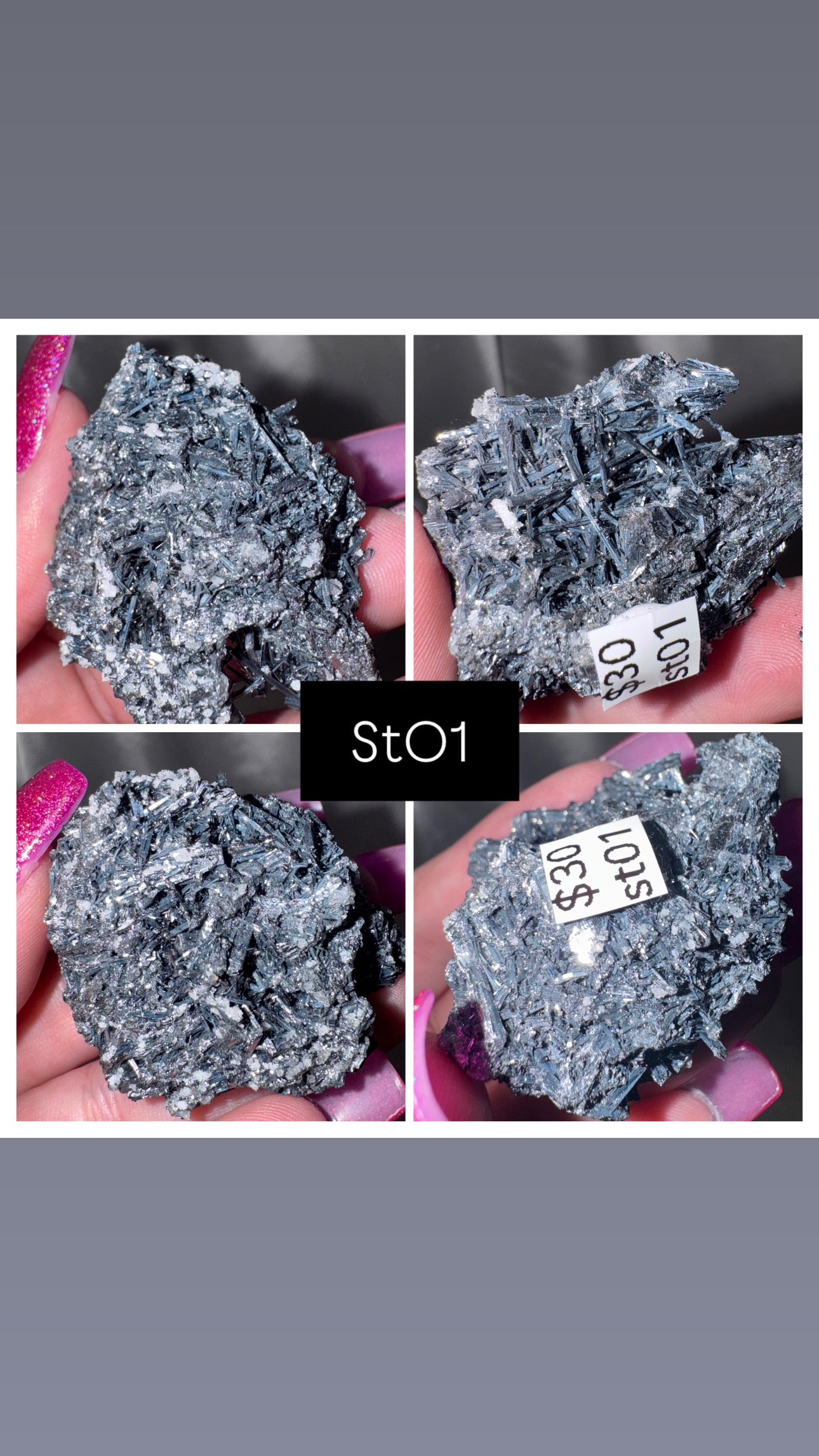 Stibnite Rare Large Specimen