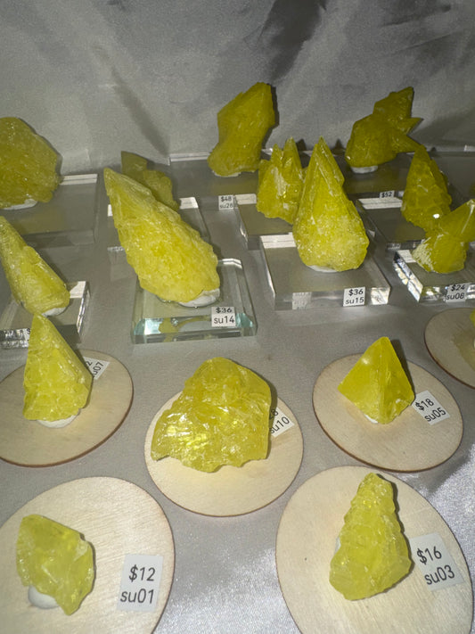 Sulphur Crystal