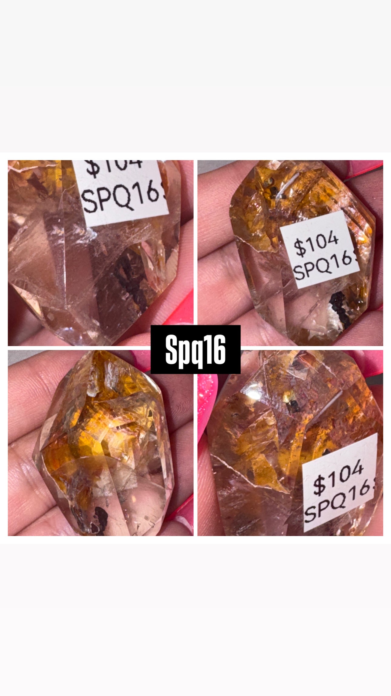 Pyrite Included Quartz Tower/Freefrom- Super Rare