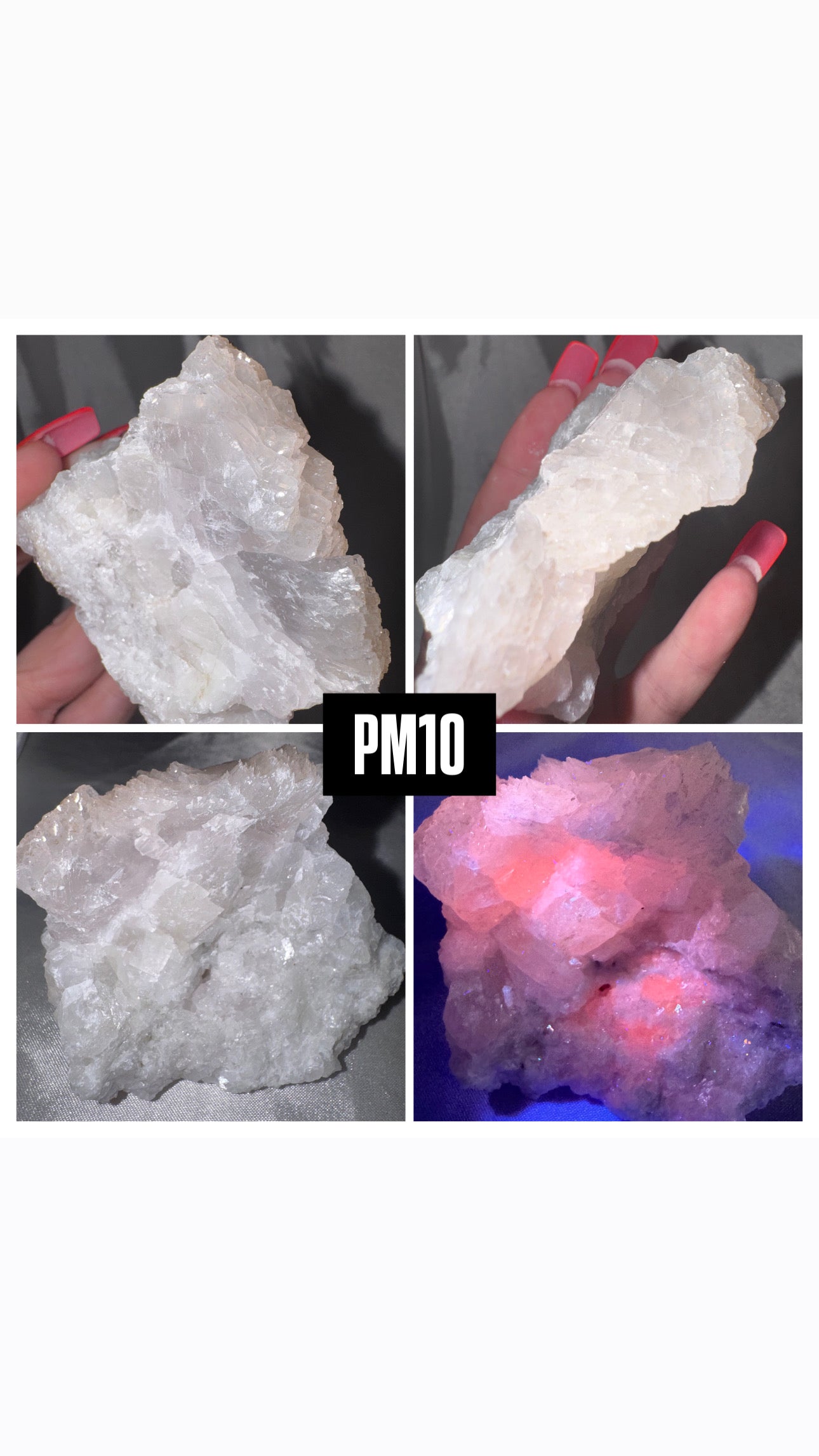 Pink Mangano Calcite Specimen- UV Reactive