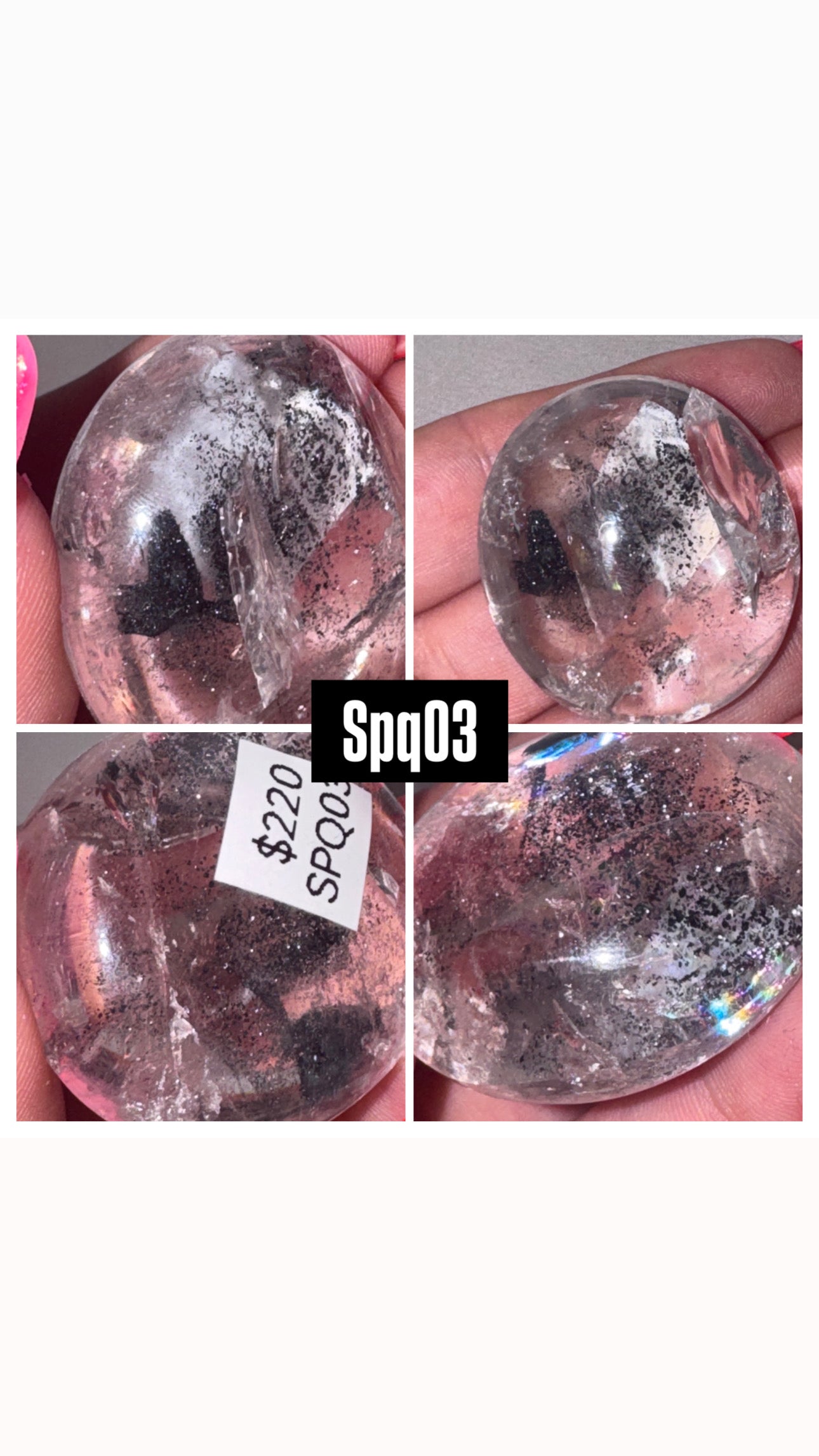 Pyrite Included Quartz Tower/Freefrom- Super Rare