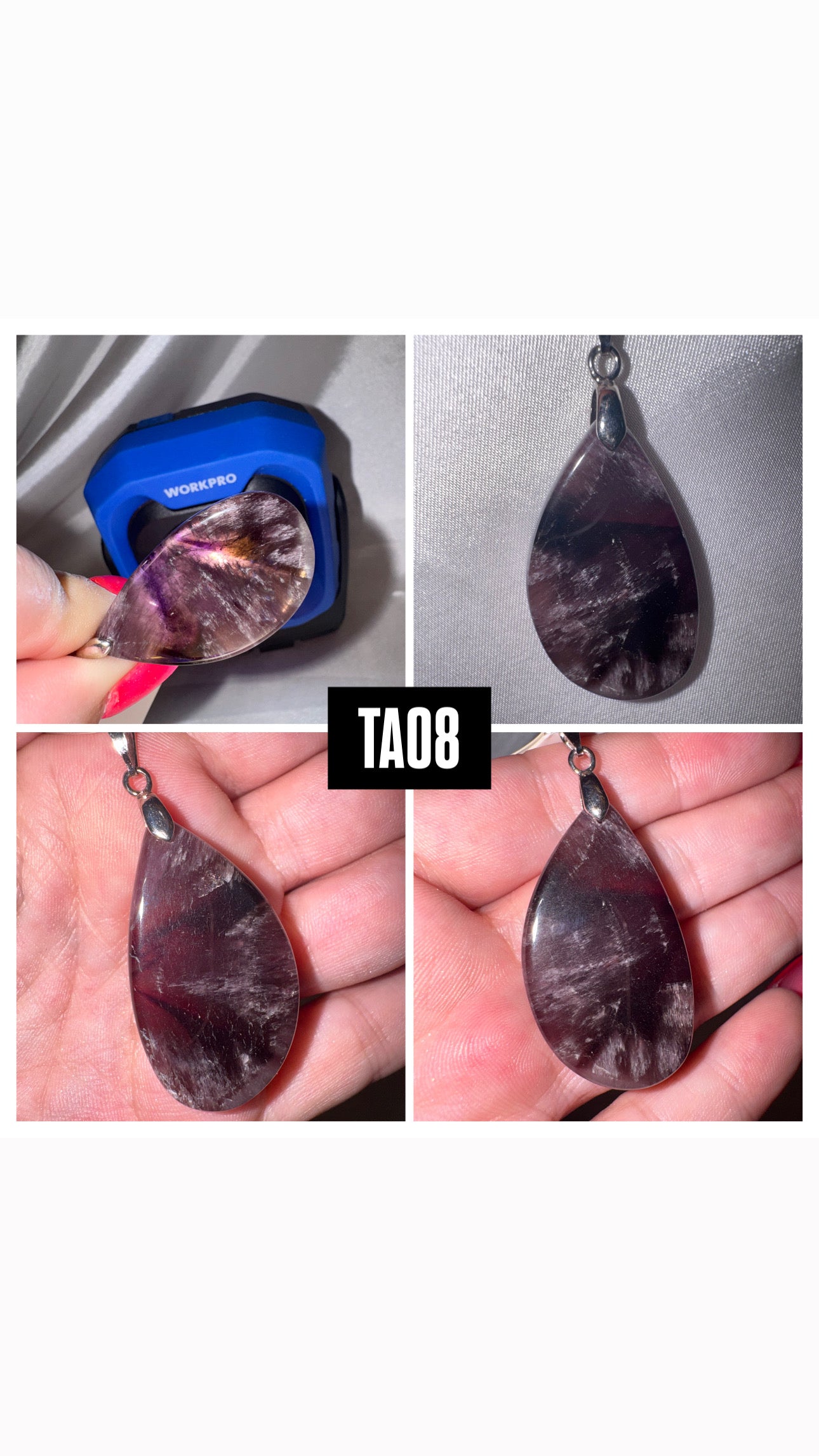 Trapache Amethyst AAA 925 Pendant