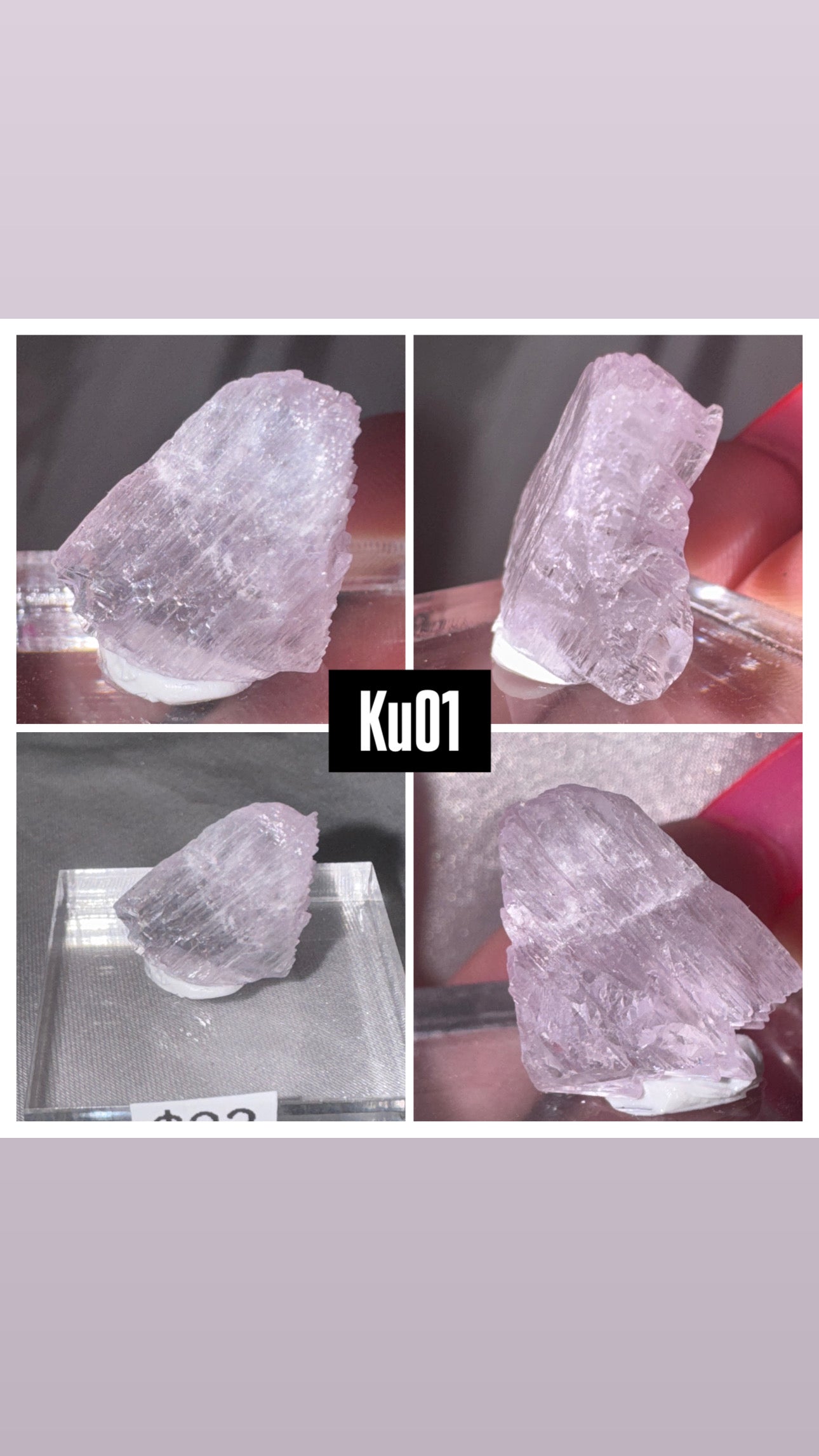 Kunzite Specimen