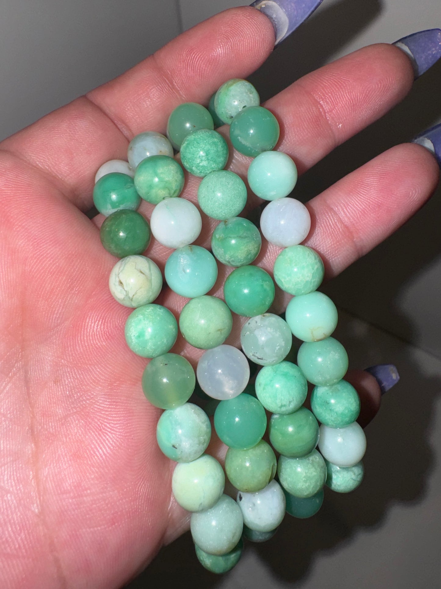 Chrysoprase AAA 10mm Bracelet