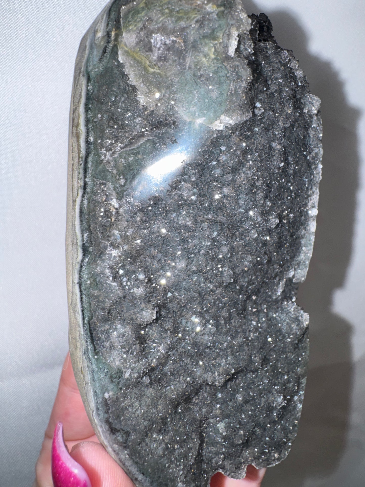 Uruguay Galaxy Amethyst Large Freeform