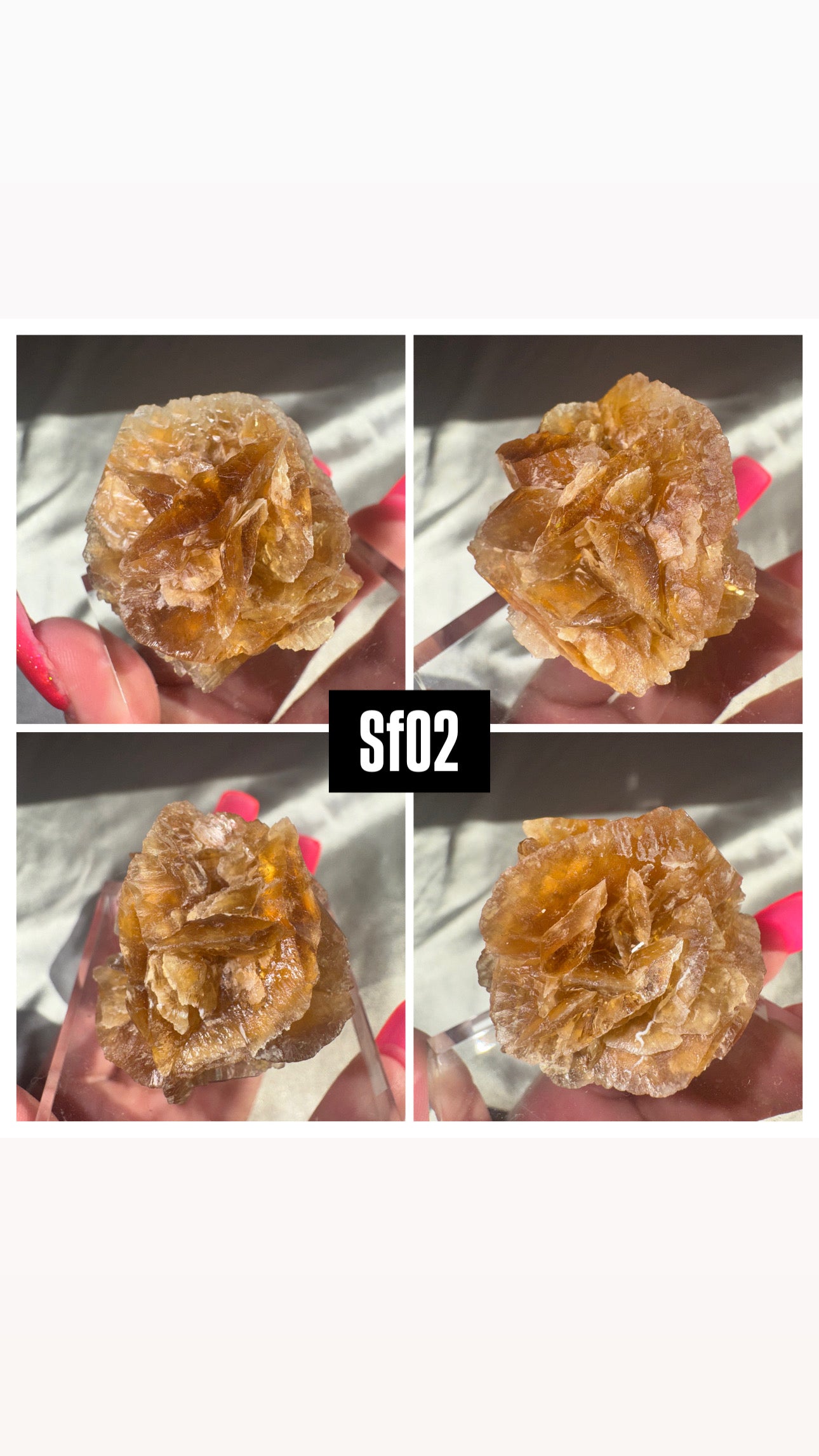 Gypsum Var Selenite Flower